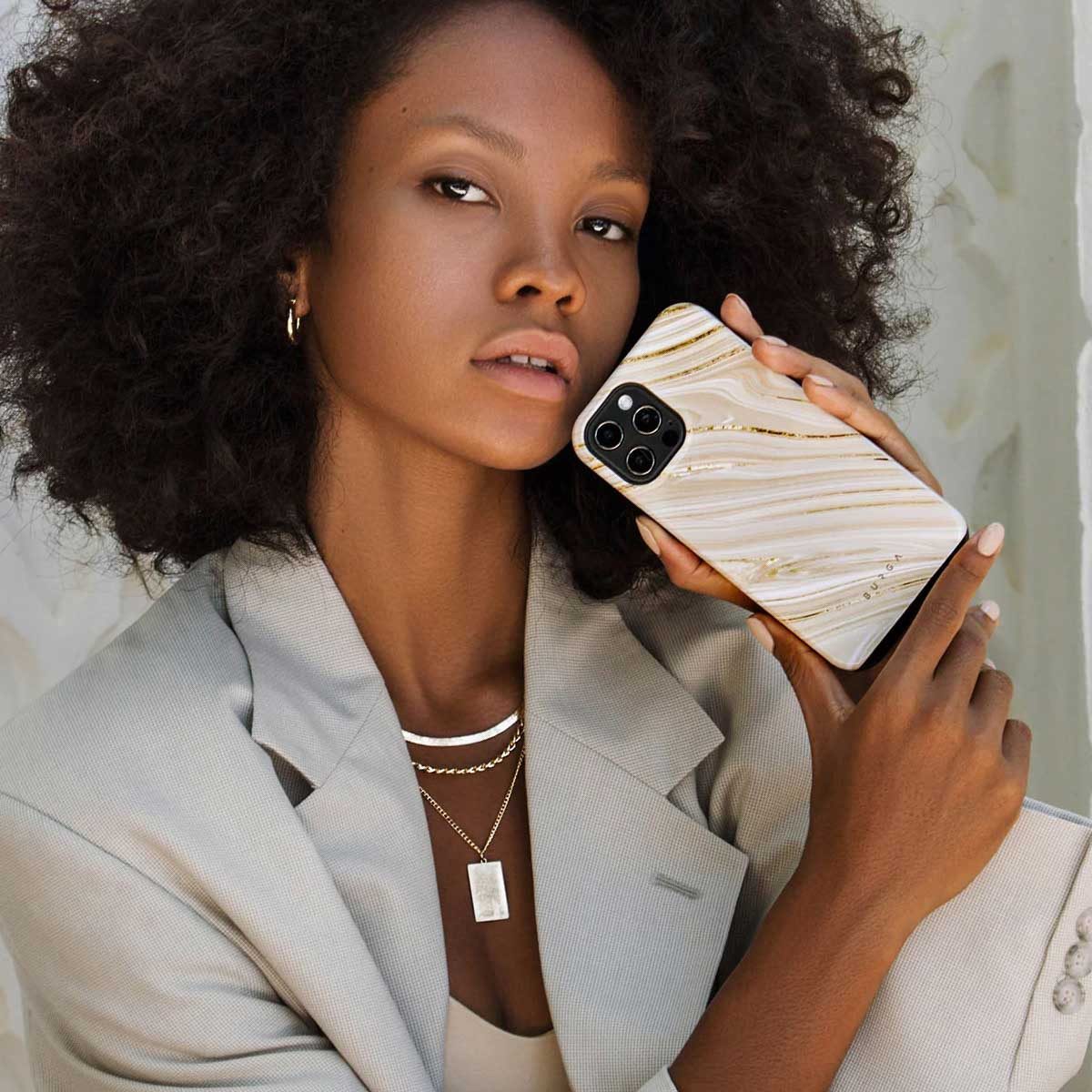 BURGA Backcover Burga Tough Back Cover Apple iPhone 15 Pro - Full Glam