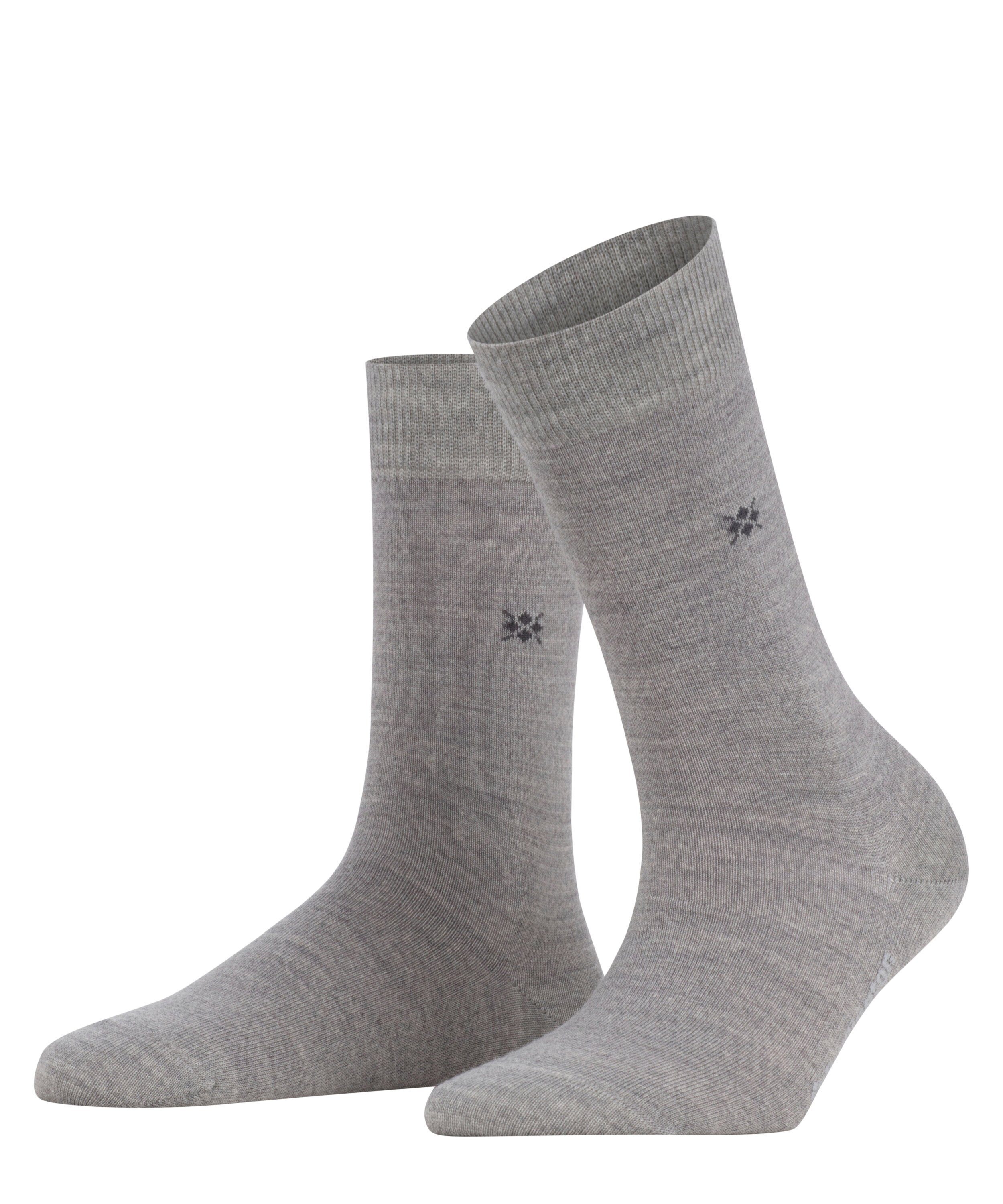 Burlington Socken Bloomsbury (1-Paar) light grey (3770)