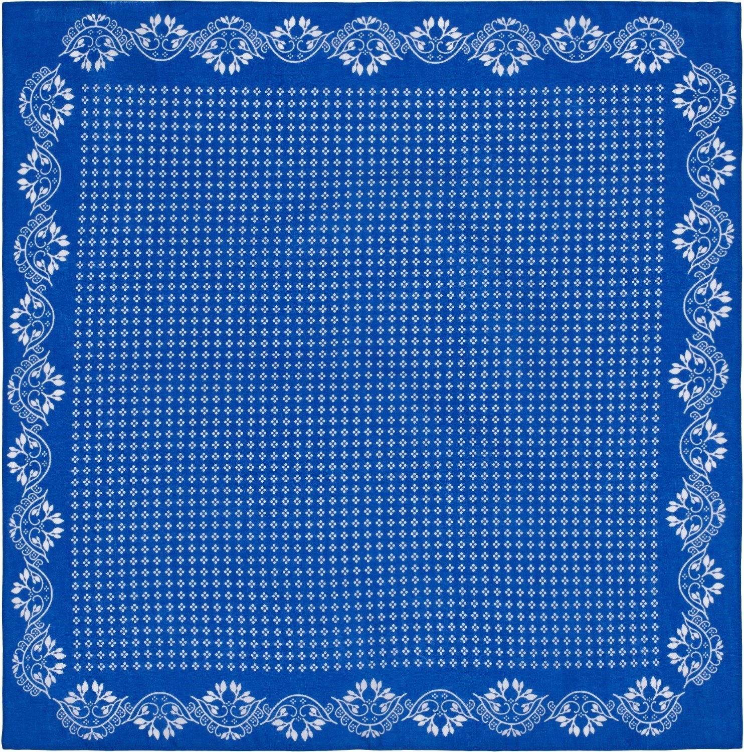 styleBREAKER Bandana Baumwolle Dreieckstuch mit Blümchen Muster, (1-St)