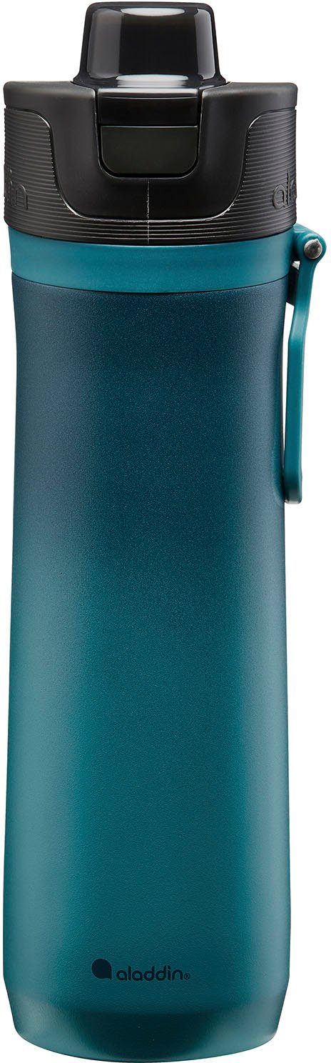 aladdin Trinkflasche Sports Thermavac, Kunststoff, auslaufsicher, 0,6 Liter blau