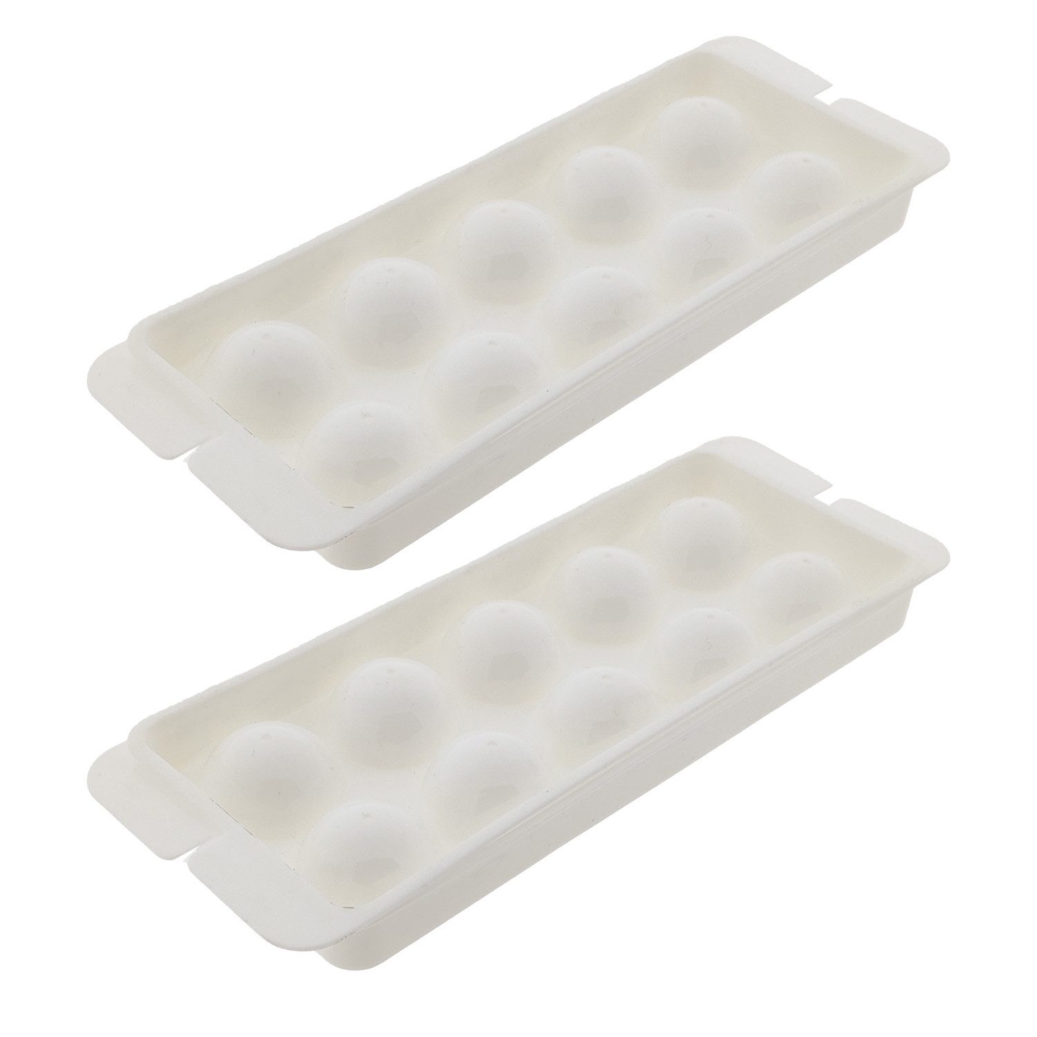 varivendo Eiswürfelform 2 Stück Eiswürfel Zubereiter Kugeln Ø 3,2cm, Eiswürfelbereiter Eiswürfelform Eiswürfel Kugel Kugelform Eiskugel Eis