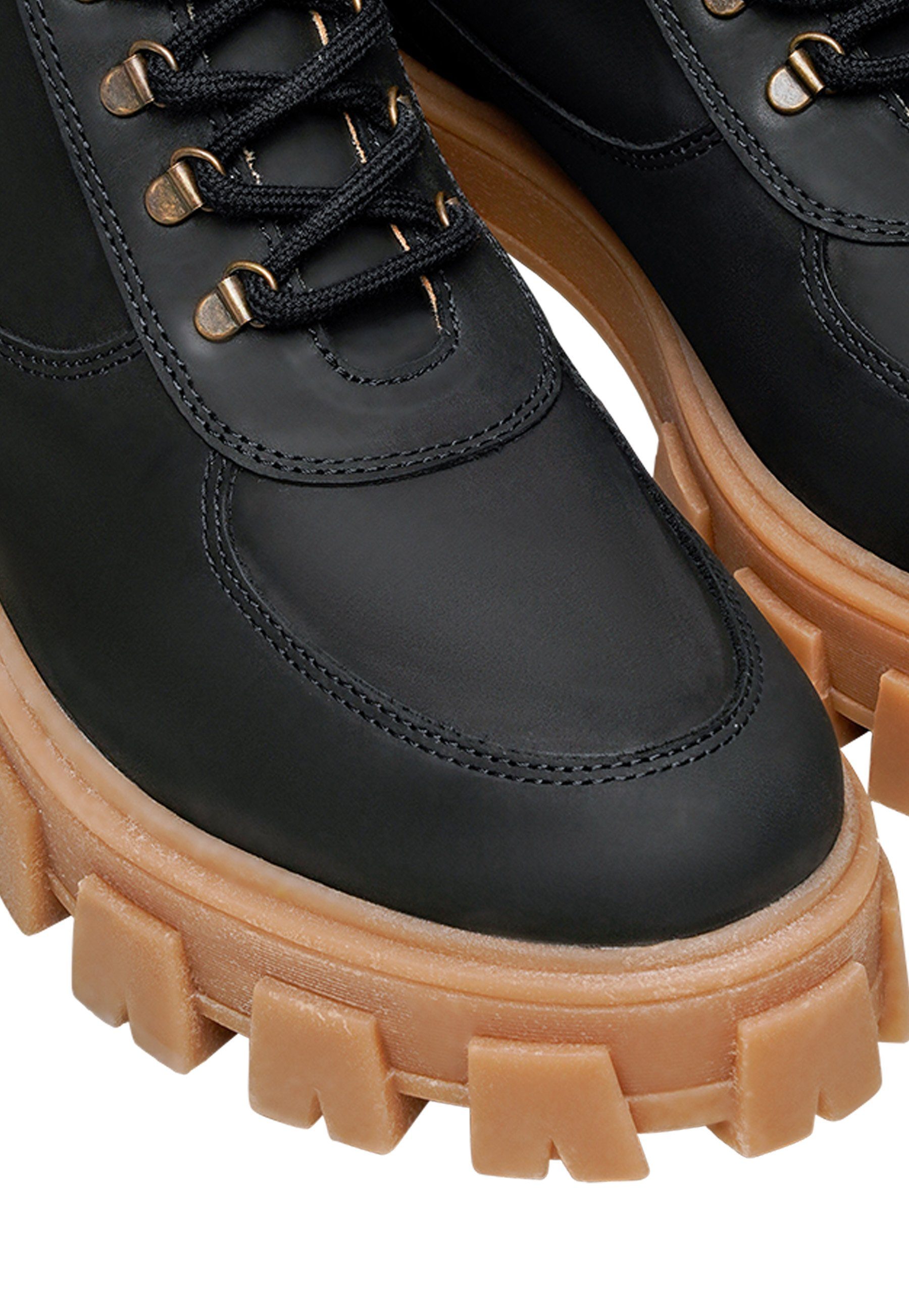 N91 Style Choice HI Businessschuh Schnürboots Damen Schnürboots Leder handgefertigt, Hikingboots