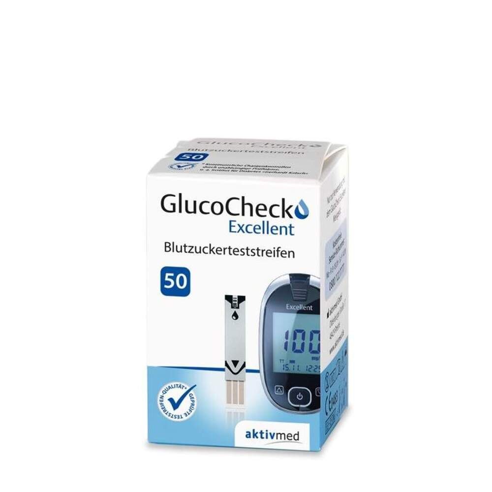 Blutzucker-Teststreifen Gluco Check Excellent Blutzuckerteststreifen