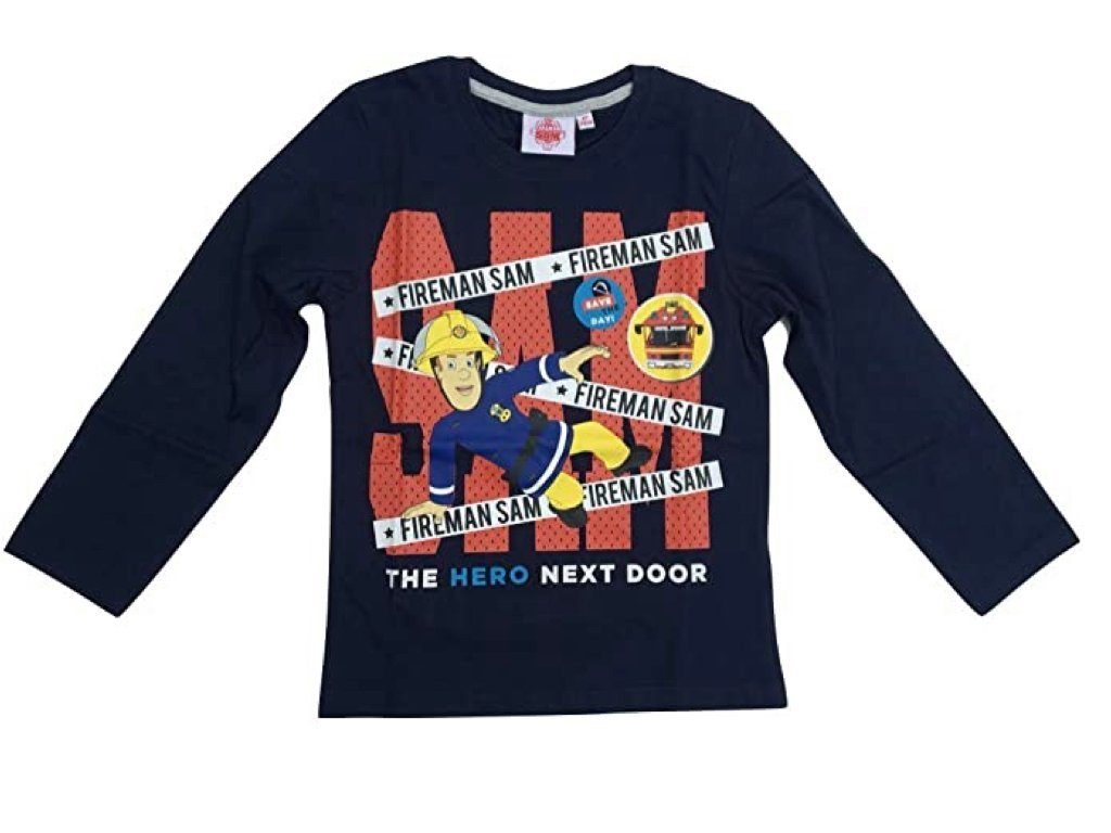 Feuerwehrmann Sam Langarmshirt Feuerwehrmann Sam Langarmshirt dunkelblau