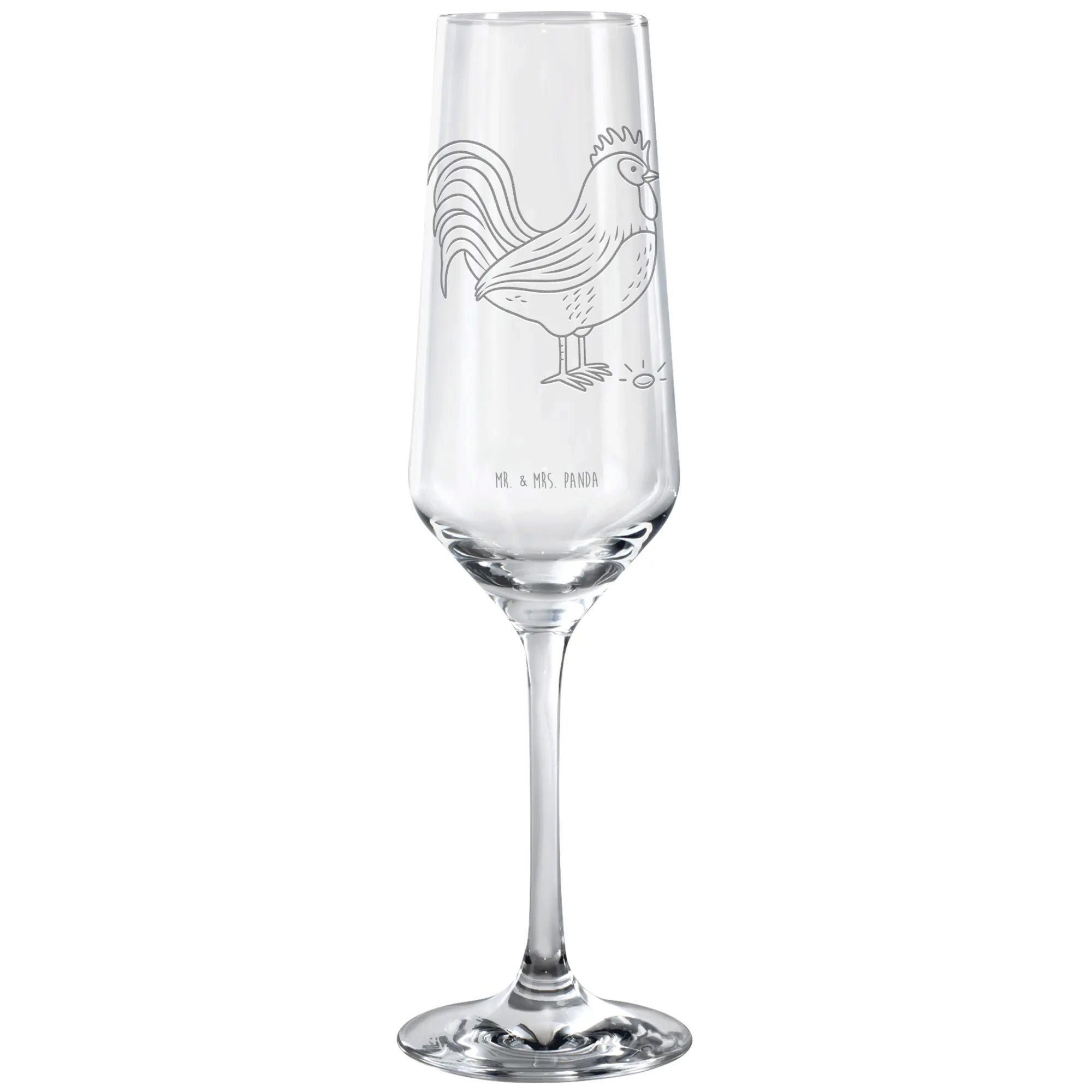 Mr. & Mrs. Panda Sektglas Hahn Korn, Sektglas, Transparent, Sektflöte, Henne, Eier, Sektglas Mo, Premium Glas, Flute Glas Sektglas Kristall Sektglas Für Gäste