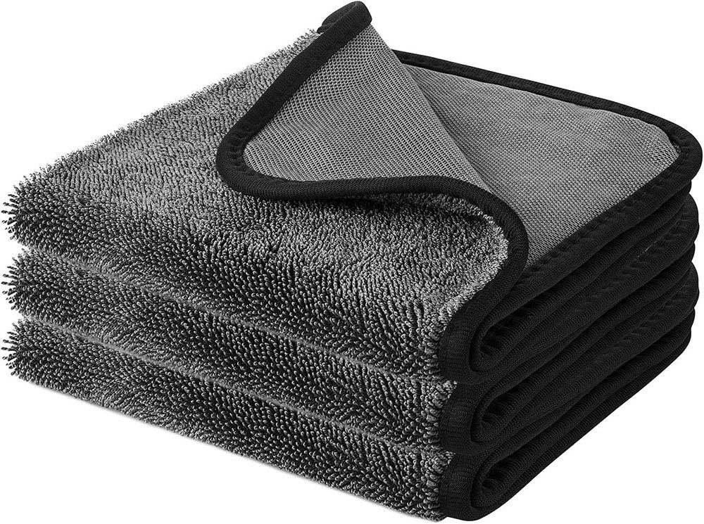 CTGtree Handtücher Fast Trockentuch Duschkabinen Tuch Wasser Dry (3-St) zum Abziehen