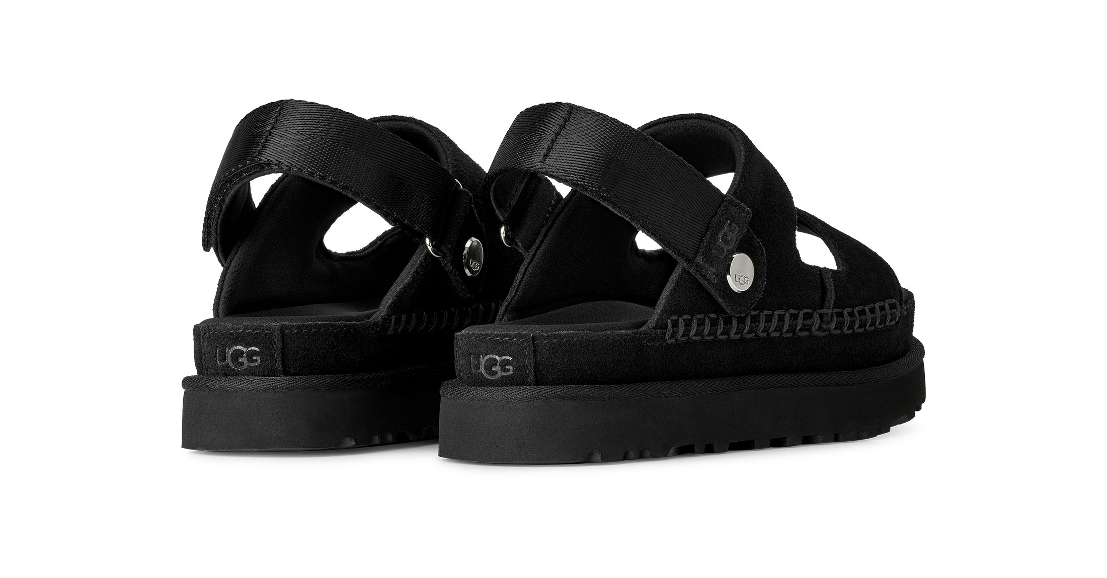 UGG GOLDENSTAR GLIDE Plateausandale, Clog, Mule, Sommerschuh mit weichem Fußbett