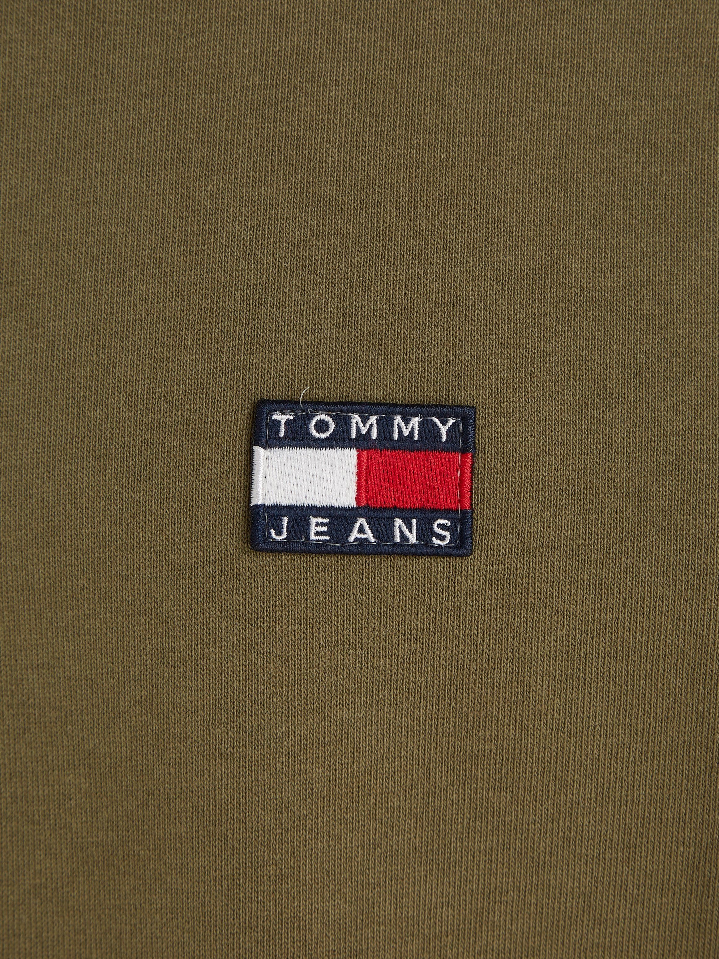 BADGE CLSC Drab TJM Tommy Jeans L/S Langarmshirt Olive TEE Green XS