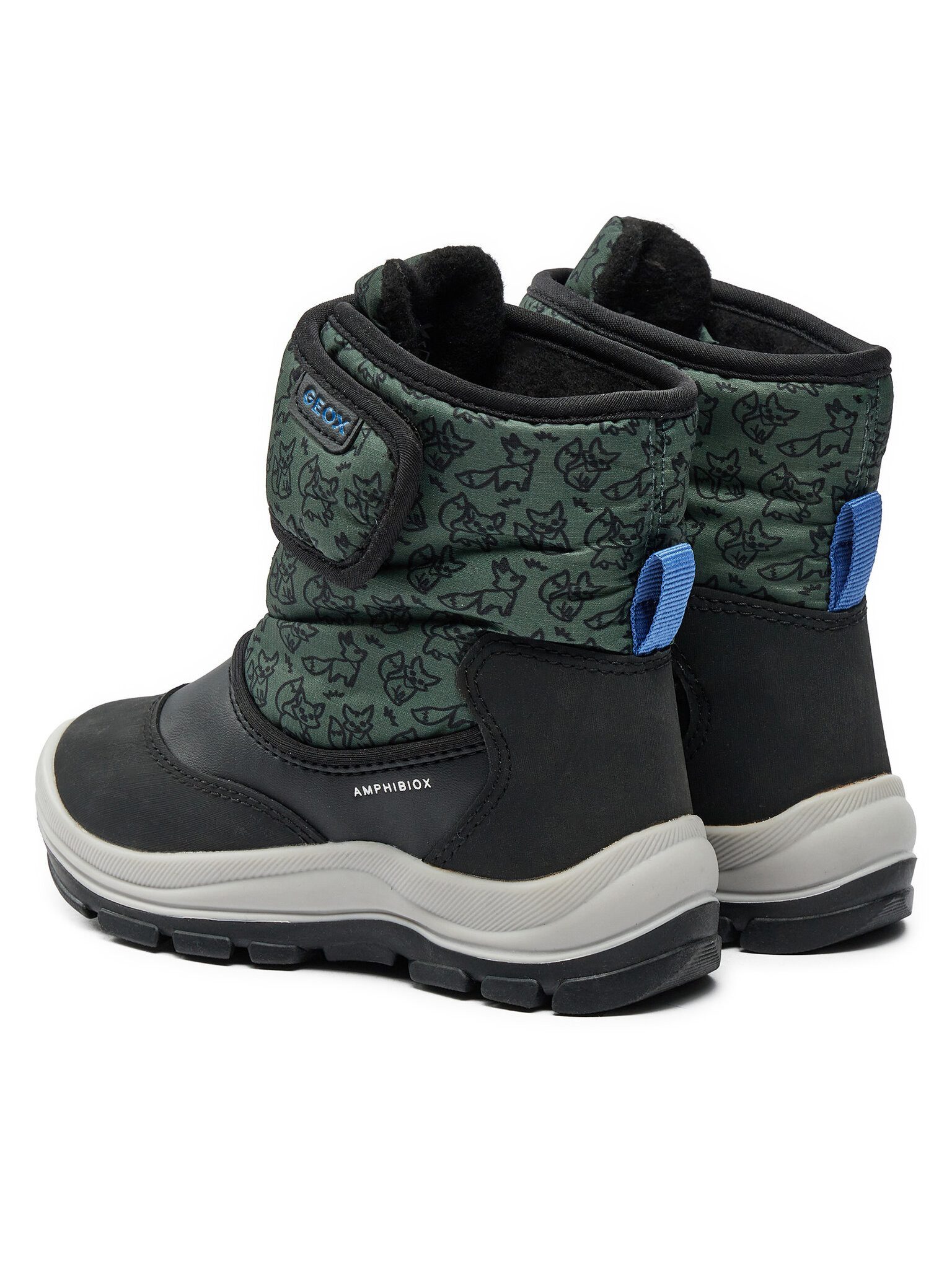 Geox Schneeschuhe Geox Schneeschuhe B Flanfil Boy B Abx B263VE 0BCMN C9358 M Schwarz