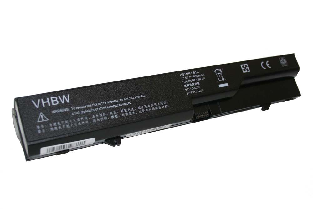 vhbw Ersatz für HP/CompaQ HSTNN-CB1B 6600 Li-Ion (10,8 mAh V) für Laptop-Akku