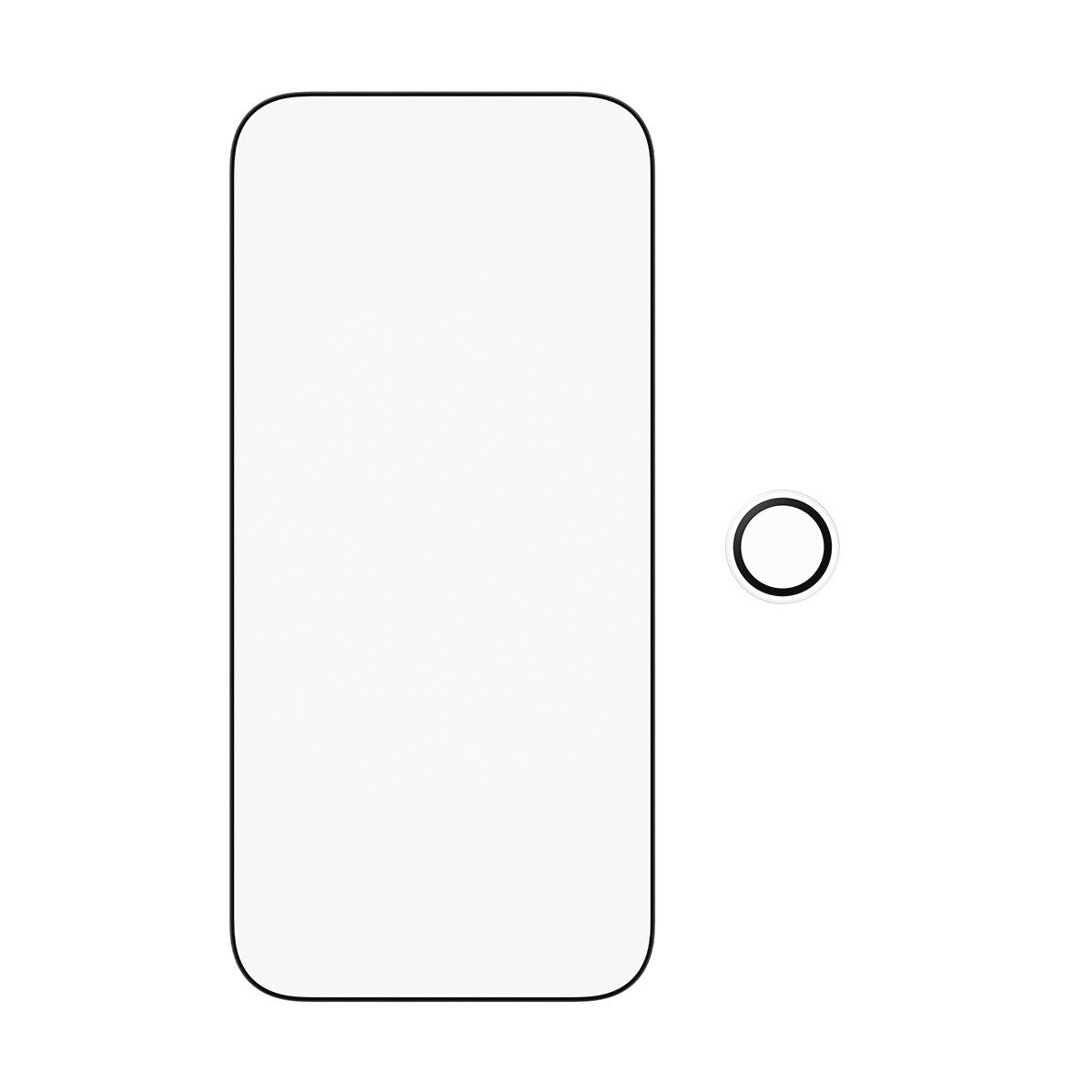 CARE by PanzerGlass Displayschutzglas 2-in-1 Protection Essentials Bundle für Apple iPhone Air, Displayschutzfolie, Schutzfolie, Bildschirmschutz, kratz- & stoßfest