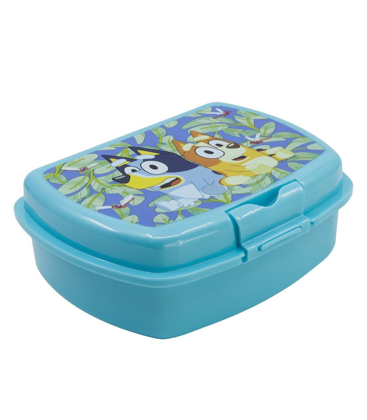Bluey Lunchbox Kinder Brotdose für unterwegs und Kindergarten, (Packung, 1x Deckel, 1x Schale)