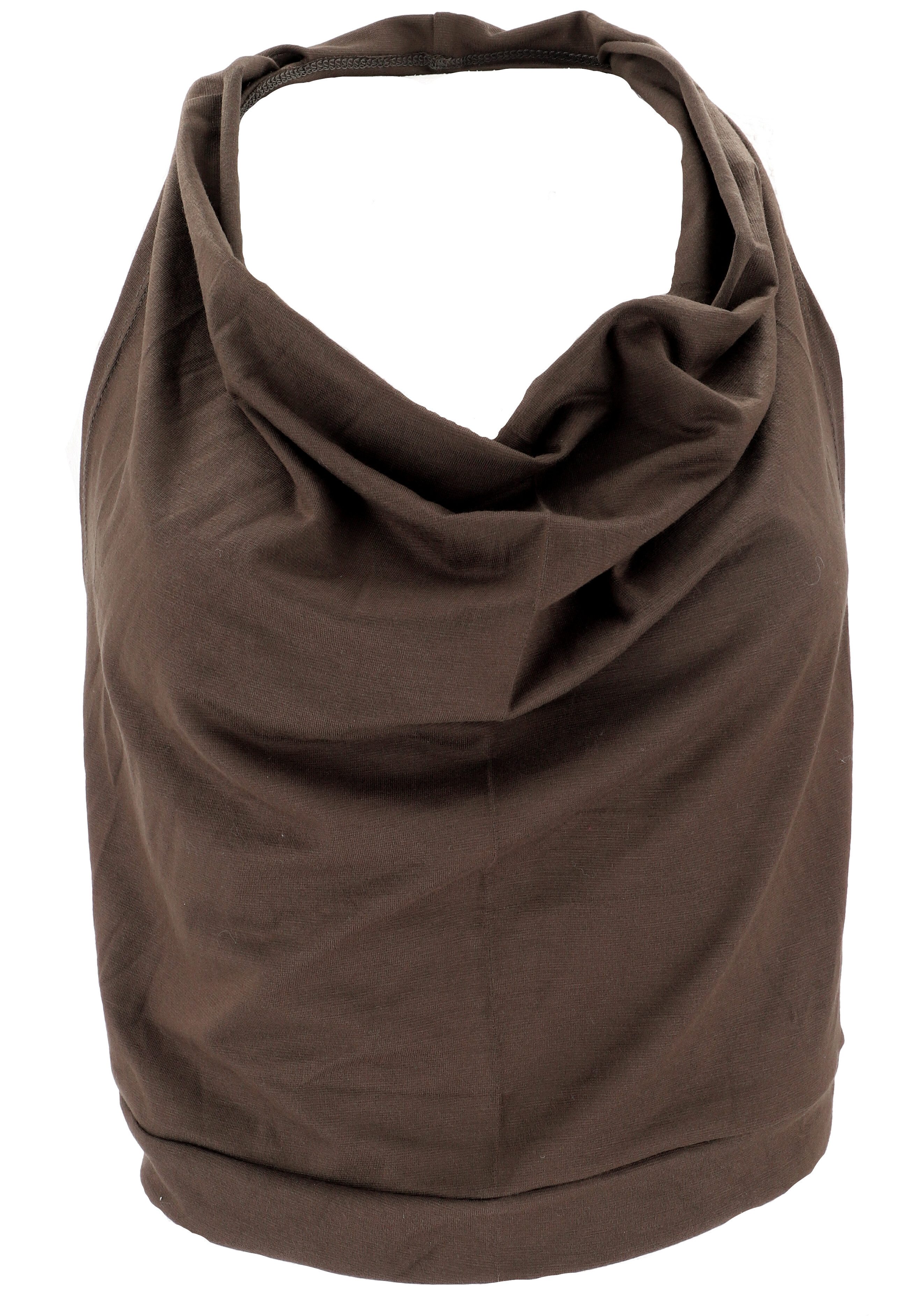 Guru-Shop T-Shirt Neckholder Top, rückenfreies Goa Psytrance -.. Festival, Ethno Style, alternative Bekleidung