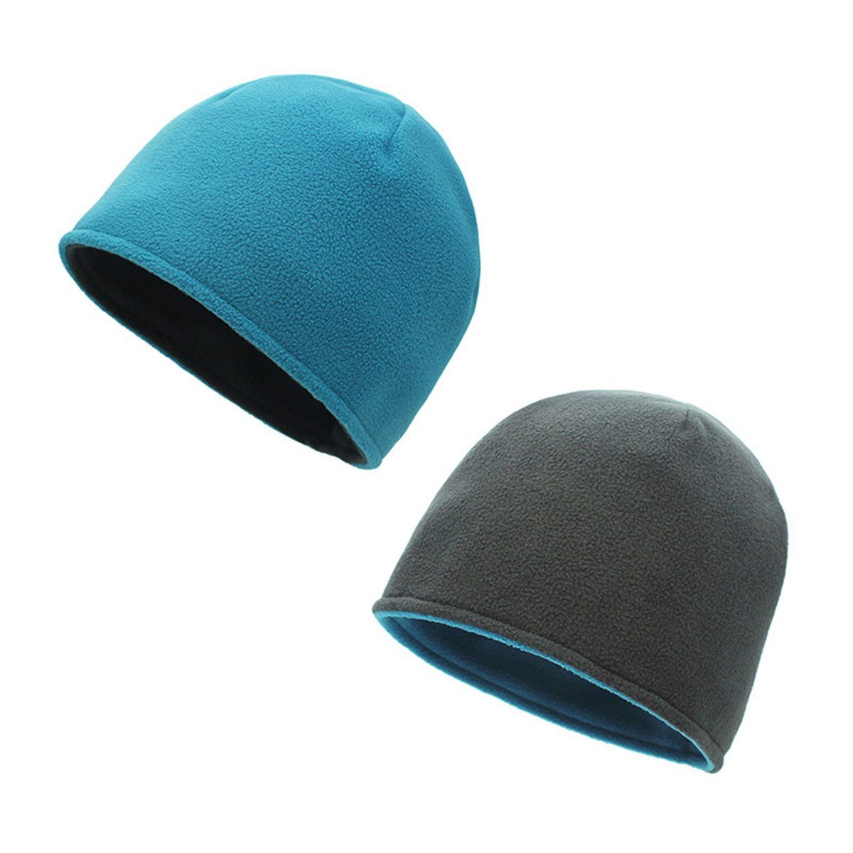 Discaver Jerseymütze Kältefeste Wendehaube für Laufen Außenbereich (1 zum Radfahren und Mütze Stück) den