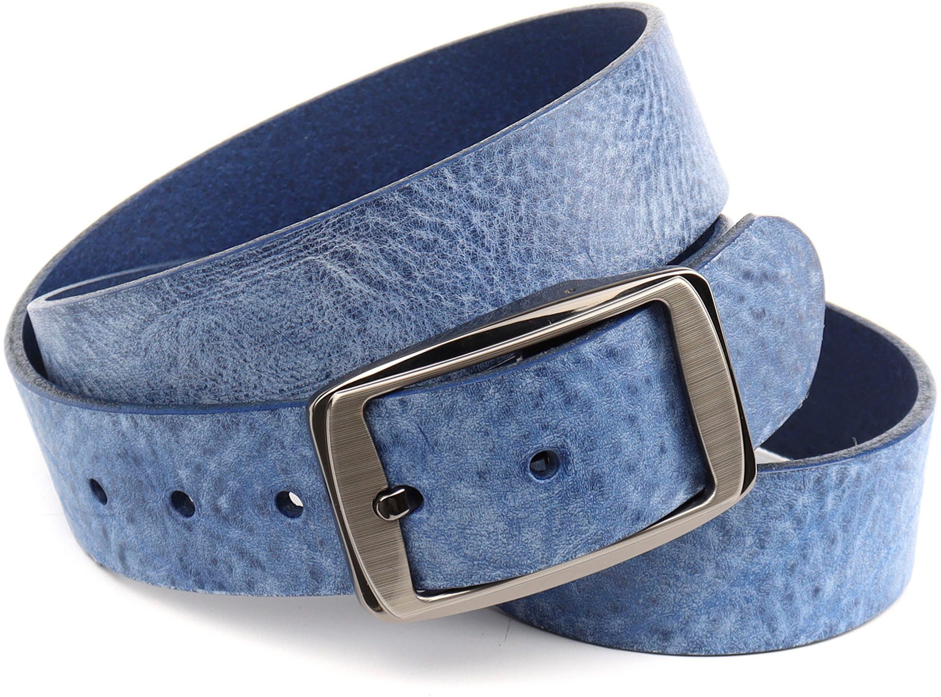 Anthoni Crown Ledergürtel mit Vintage Effekt günstig online kaufen