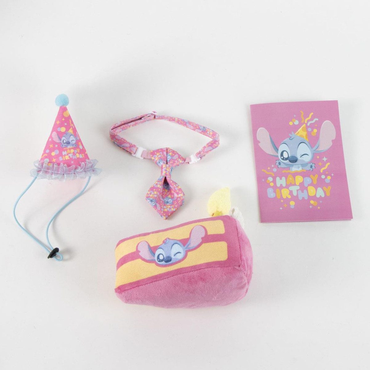 Disney Tierkleid Stitch Hunde Katzen Geburtstag Set Haustier Partyset mit Motiv