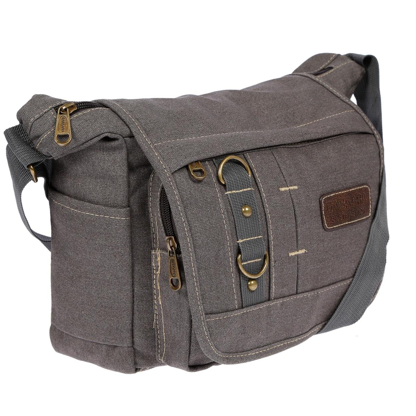 Christian Wippermann Umhängetasche Damen Tasche Schultertasche Umhängetasche aus Canvas, inversch. Farben