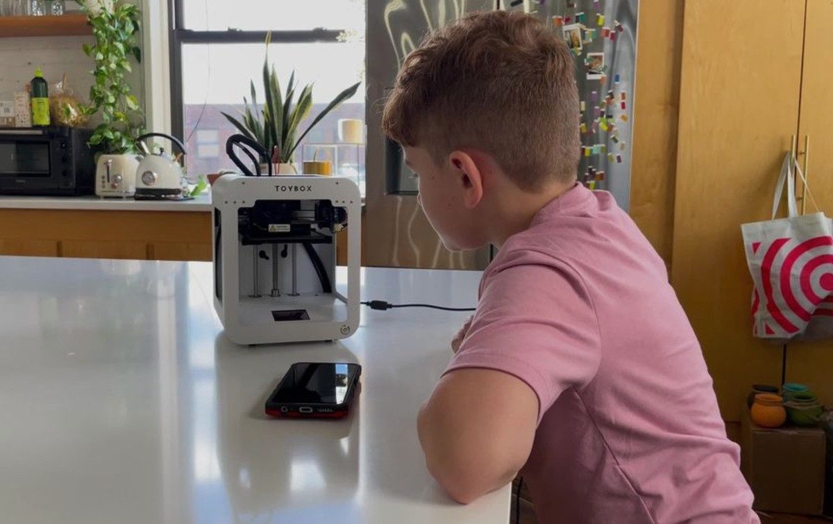 Toybox 3D-Drucker 3D Printer Alpha 2 with 1 spool