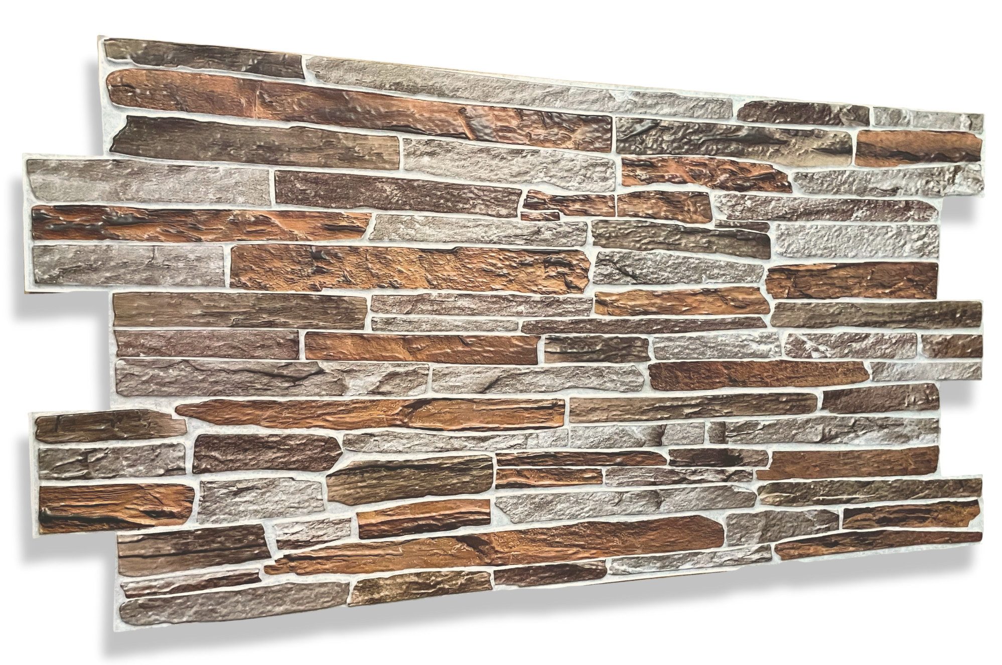 IKHEMalarka 3D Wandpaneel PVC 3D Paneele Stein Optik Wandverkleidung, BxL: günstig online kaufen