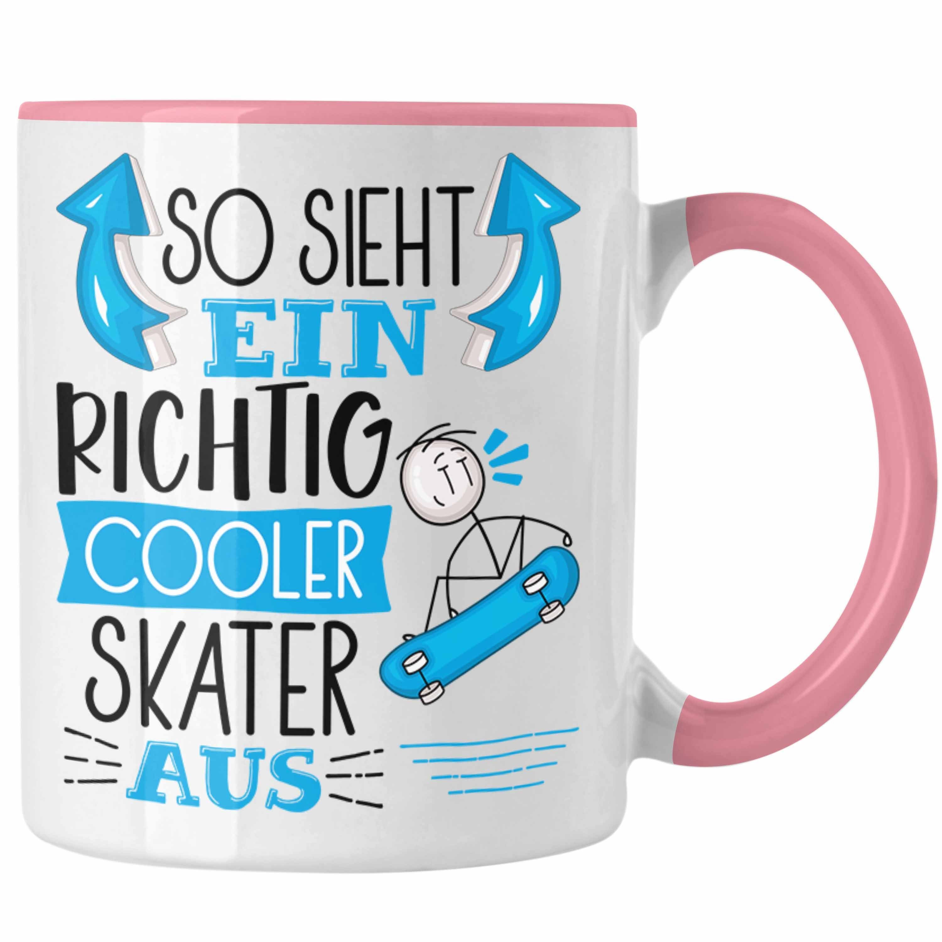 Trendation Tasse Skater Tasse Geschenk So Sieht Ein Richtig Cooler Skater  Aus Geschenk