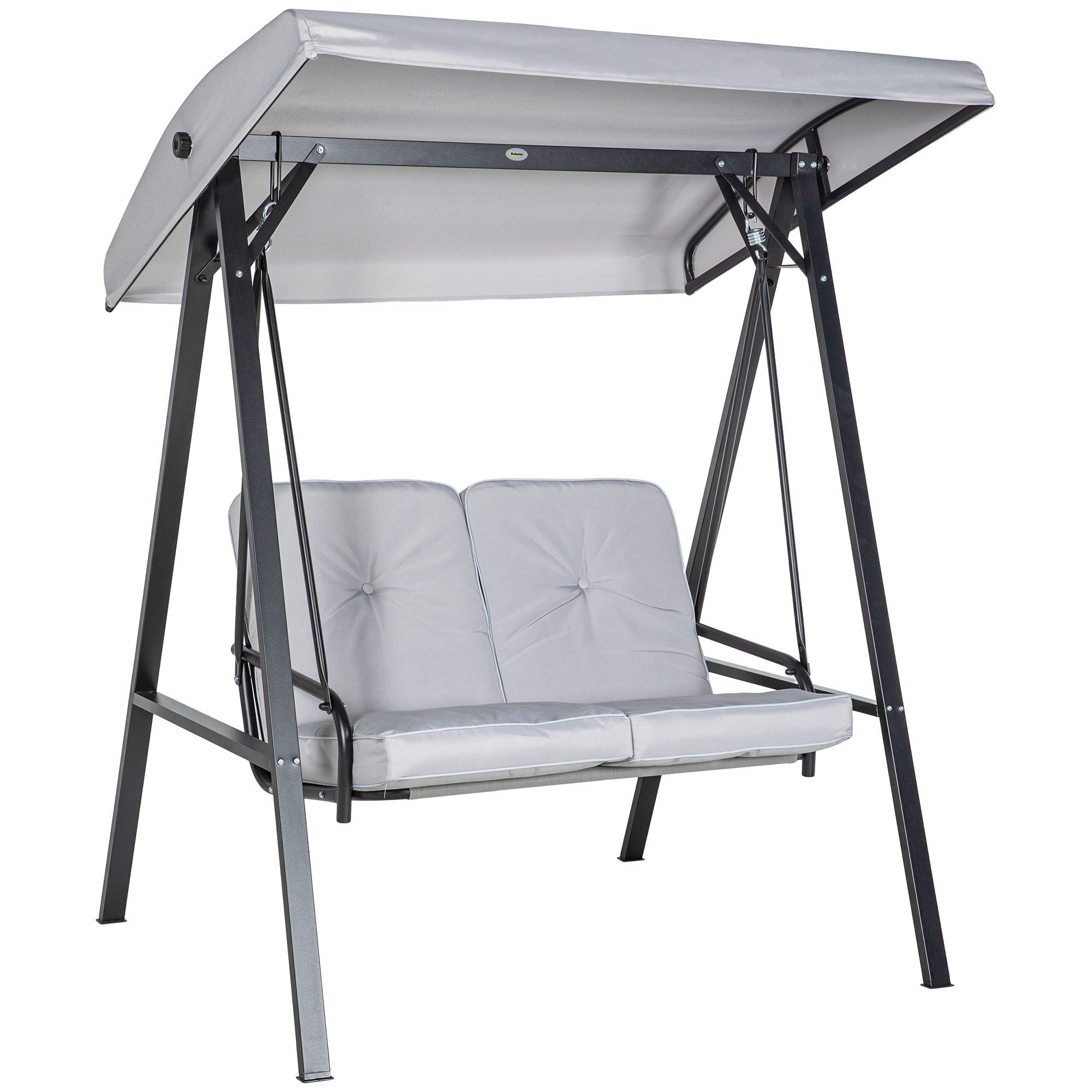 MC Star Hollywoodschaukel 2-Sitzer Gartenschaukel mit günstig online kaufen