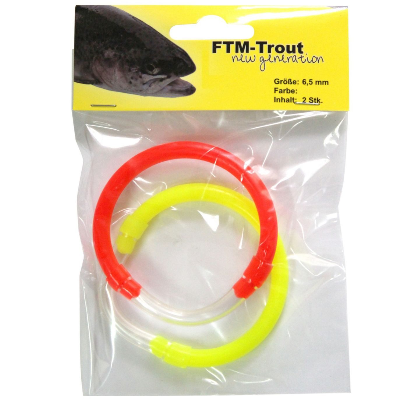 Bissanzeiger Ring FTM New Generation Ringbissanzeiger rot + gelb - 2 Bissanzeiger