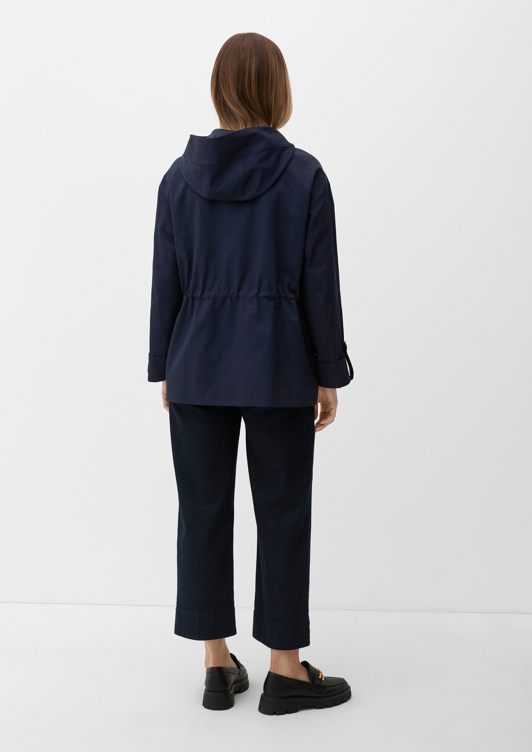 s.Oliver Funktionsjacke Outdoor-Jacke Jacke mit Zwei-Wege-Reißverschluss
