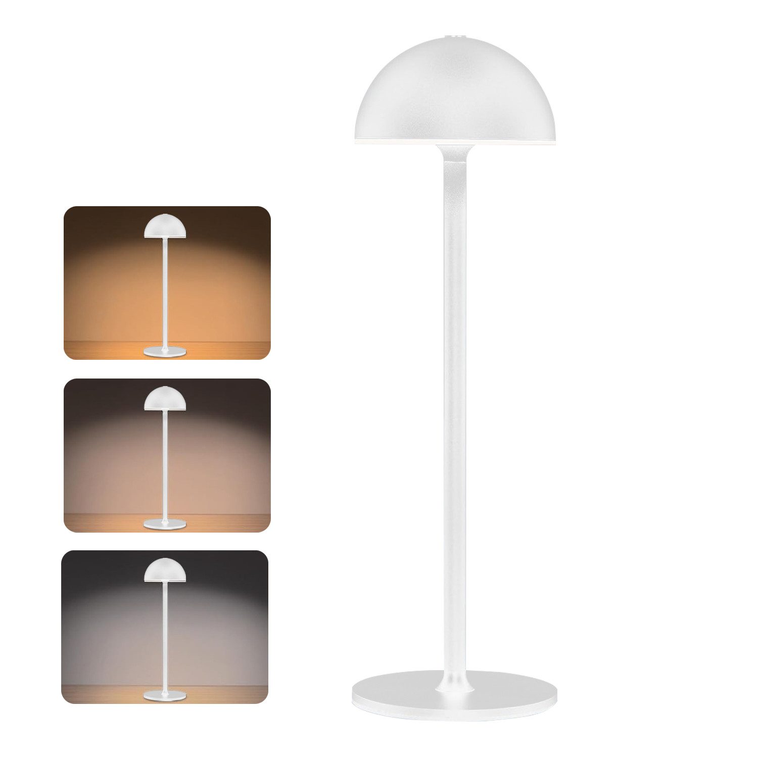 Luckice LED Nachttischlampe Schlafzimmerlampe,Gold Tischlampe Vintage,LED Teichleuchte, LED wechselbar, Knopfschalter,einfach zu bedienen.Kristallbasis,High-End-Luxus, tischlampe wohnzimmer/tischlampe schlafzimmer /tischlampe gold