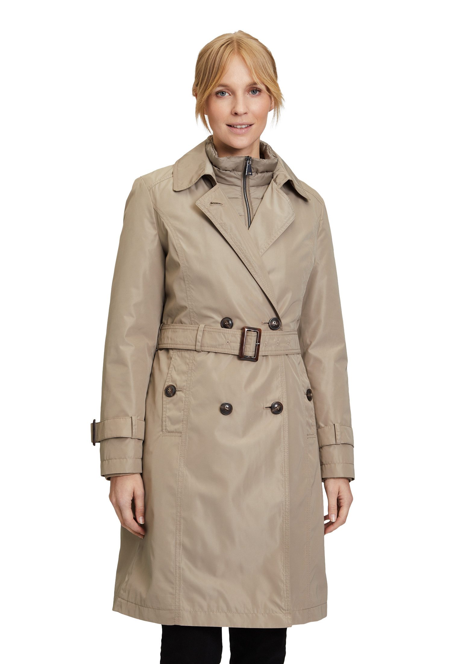 Betty Barclay Trenchcoat Damen 4 in 1 Jacke mit Funktion