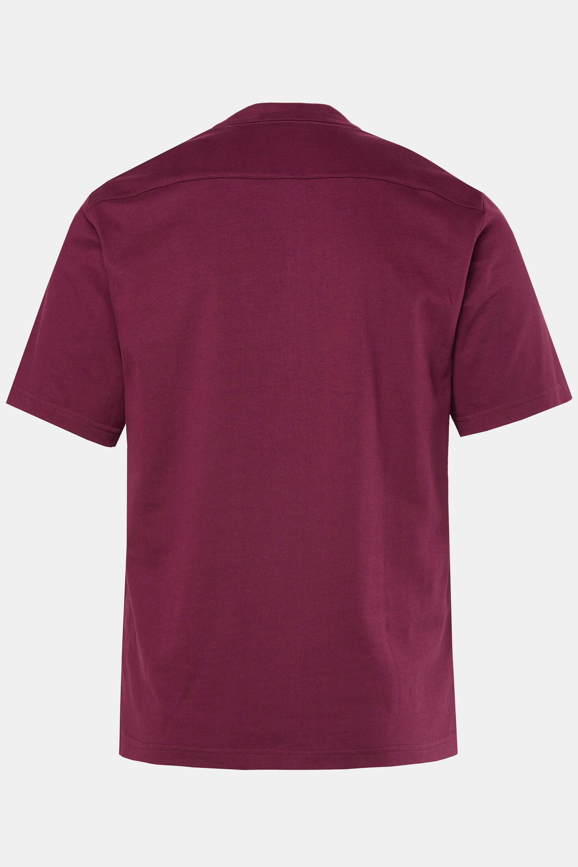 JP1880 Kurzarmhemd Jerseyhemd Halbarm Cuba-Kragen Cuba Fit