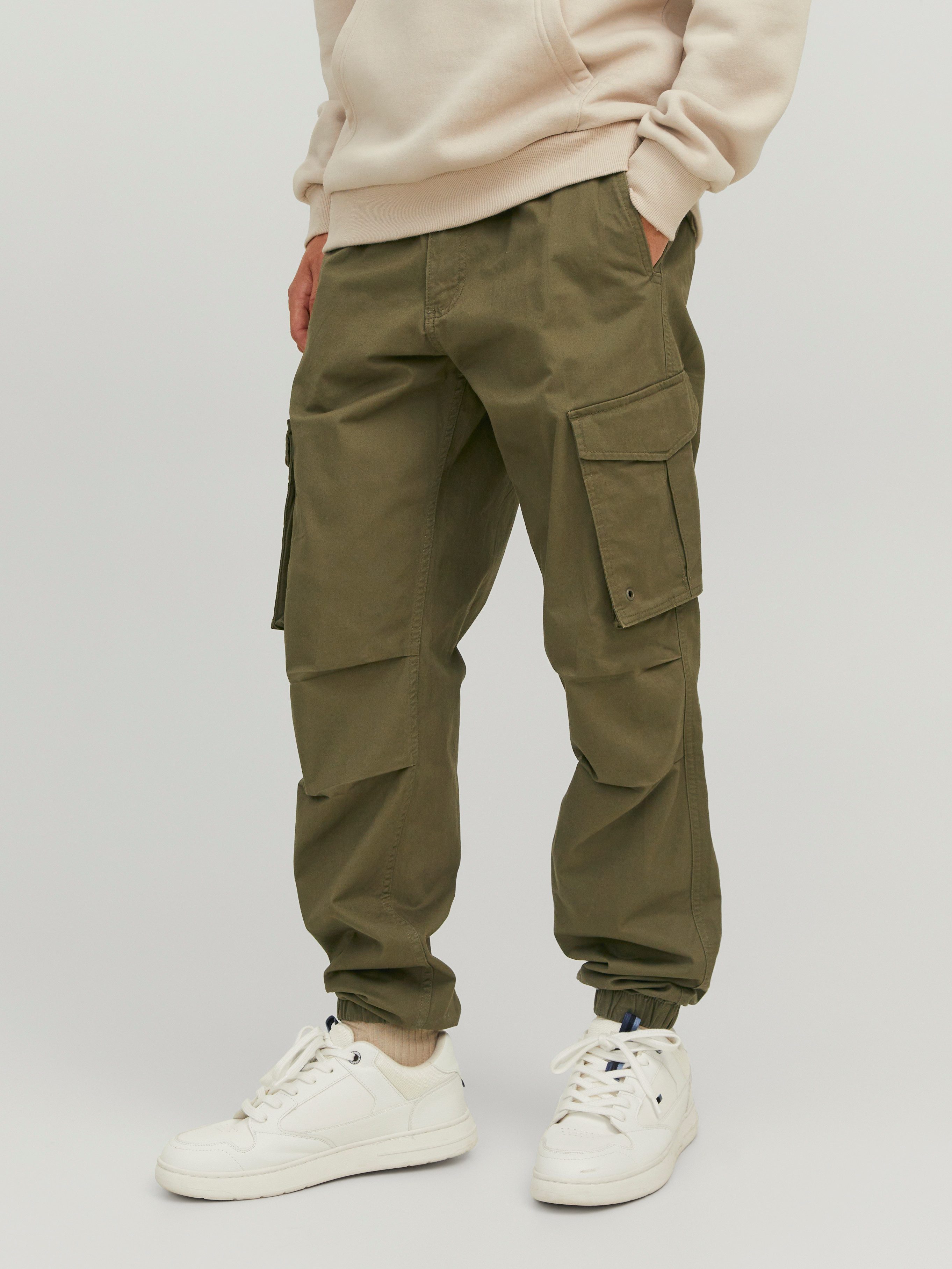 Jack & Jones Cargohose JPSTKANE NOAH CUFFED CARGO NOOS