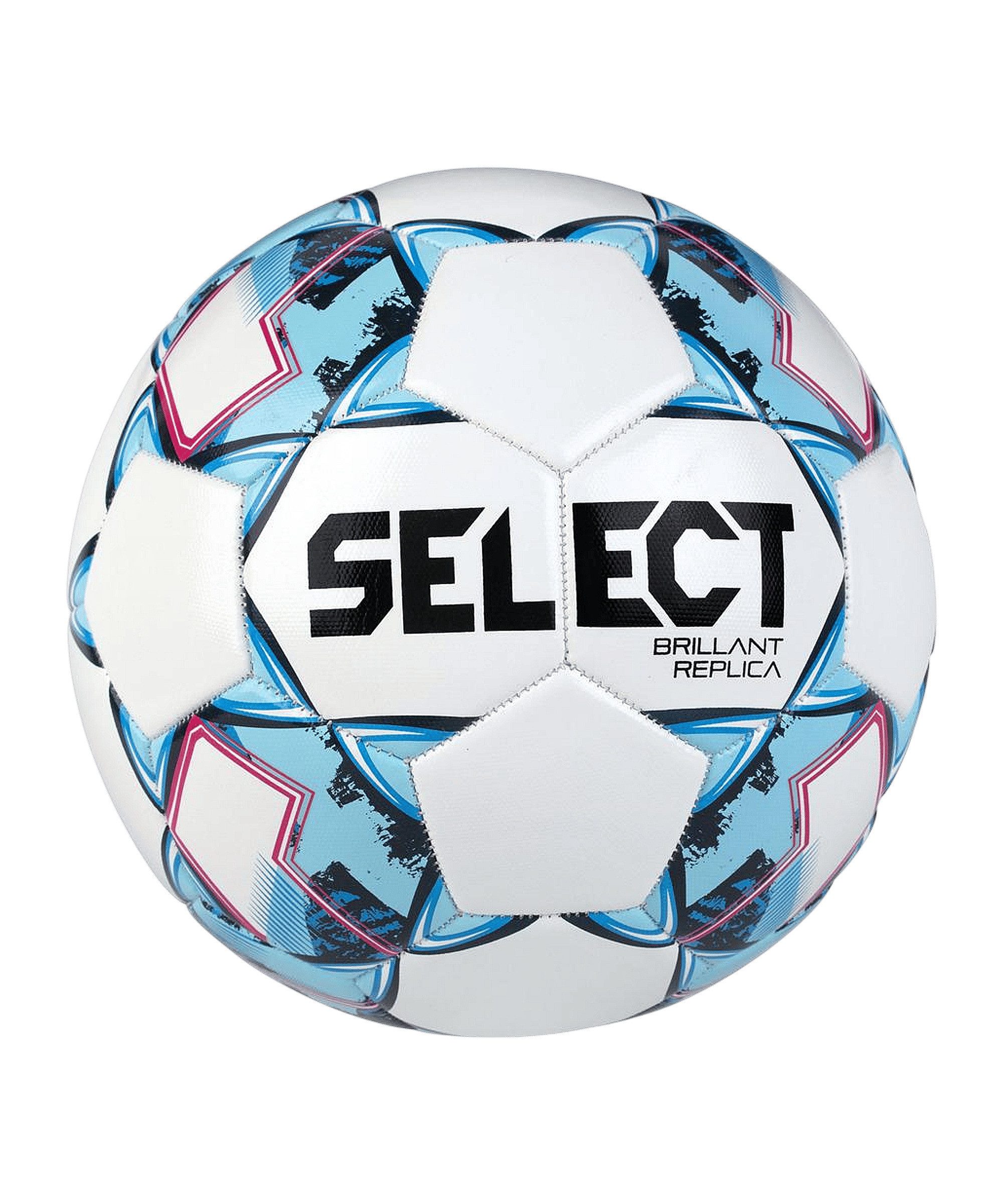Select Fußball Select FB Brillant Replica Ball Weiß, stabil