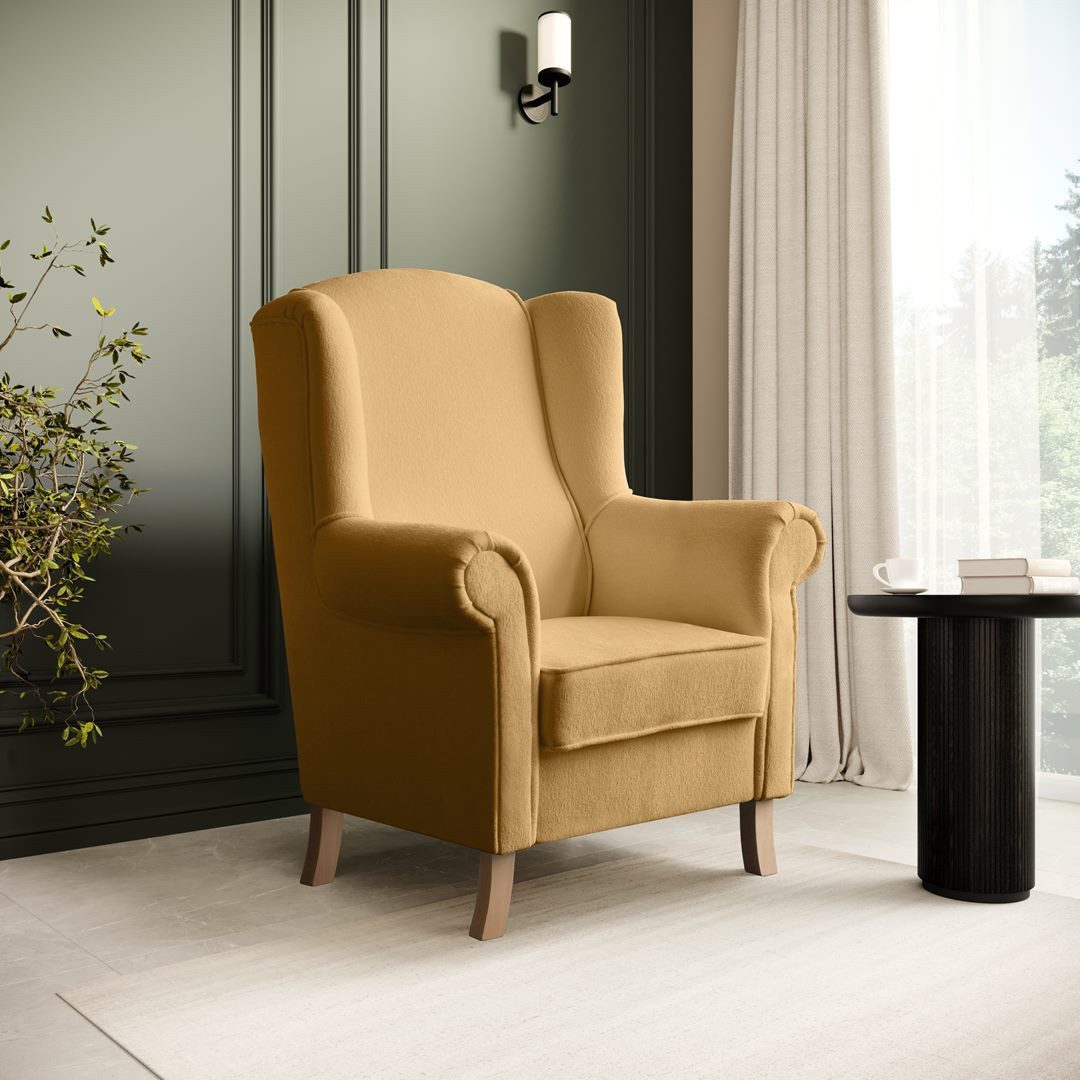 Beautysofa Ohrensessel LEONARDO Sessel Wohnzimmersessel, Fernsehsessel