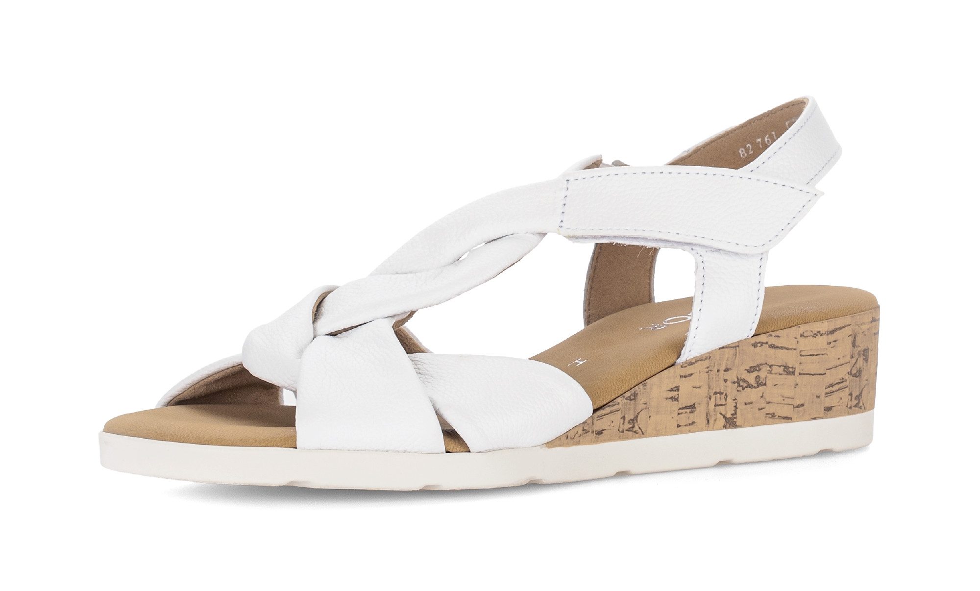 Gabor Malta Keilsandalette Sommerschuh, Riemchensandale mit weichen Bandagen, G-Weite