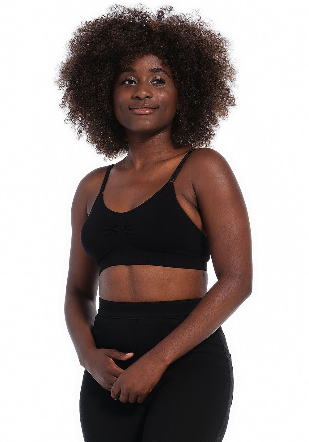 MAGIC Bodyfashion Bügelloser BH Comfort Bra bequemer nahtloser und bügelloser Träger-BH