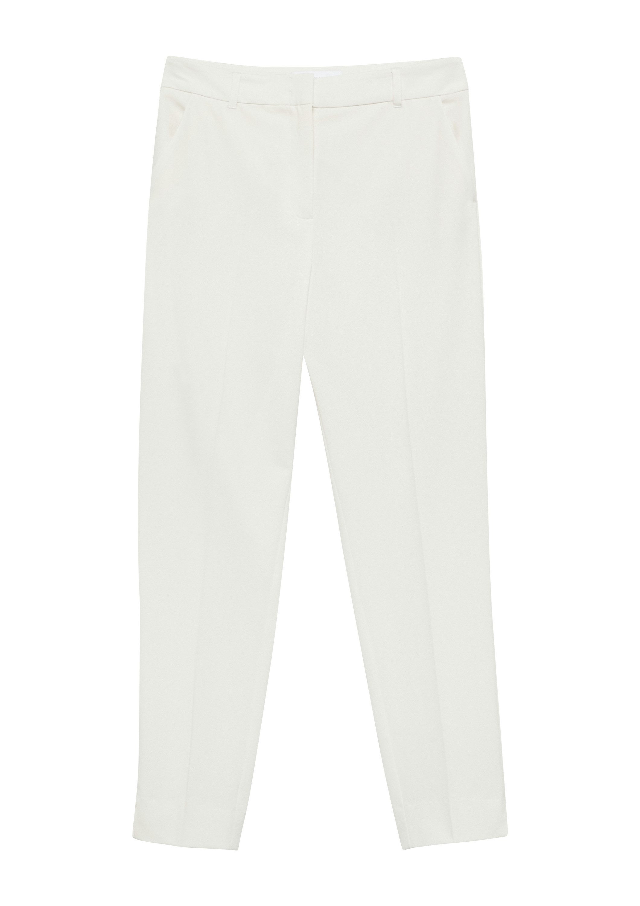 comma 7/8-Hose Hose Cigarette-Pants aus Viskose-Stretch