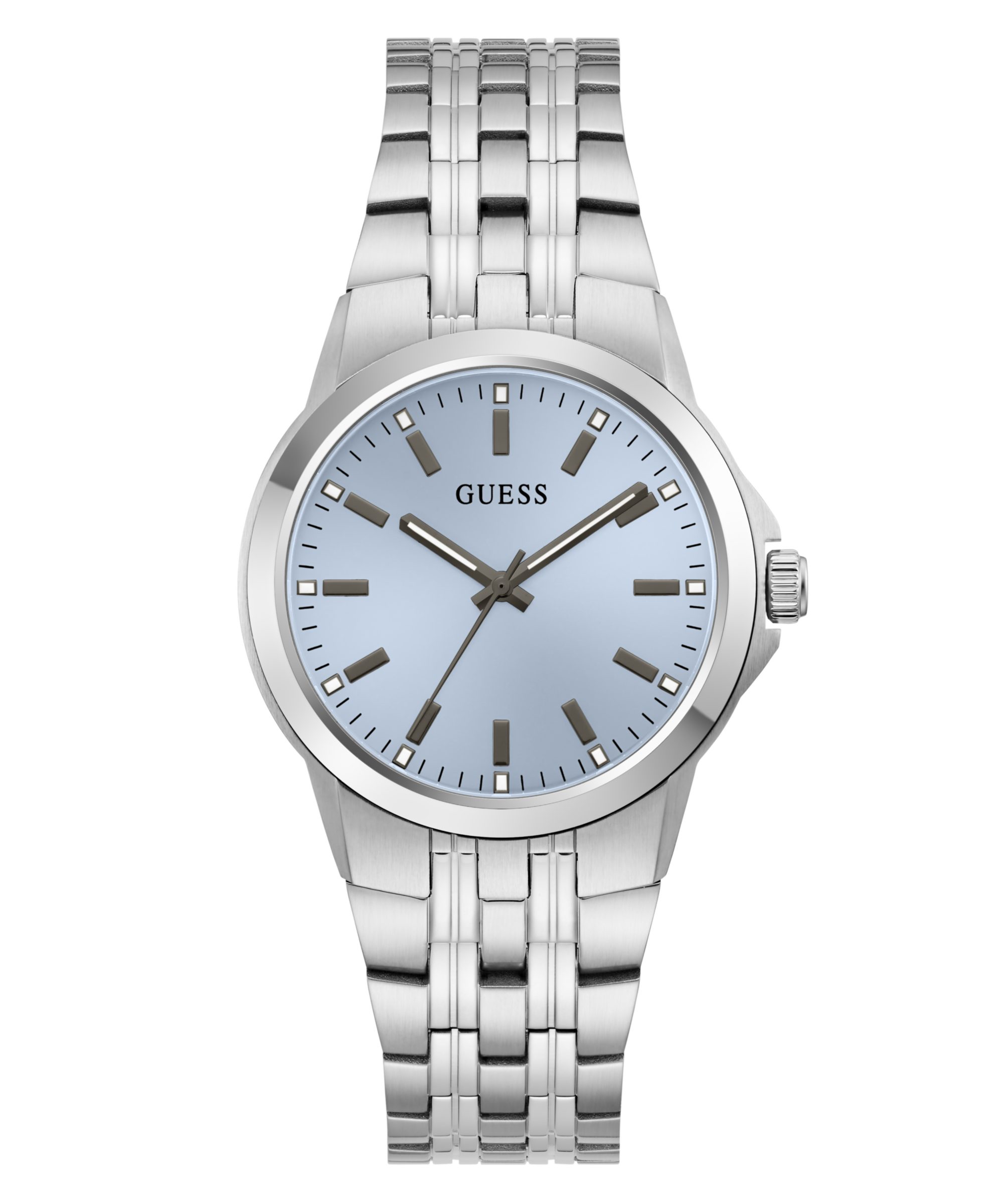 Guess Quarzuhr ARCHIE GW1121G1, Armbanduhr, Damenuhr, Herrenuhr, Edelstahlarmband, analog