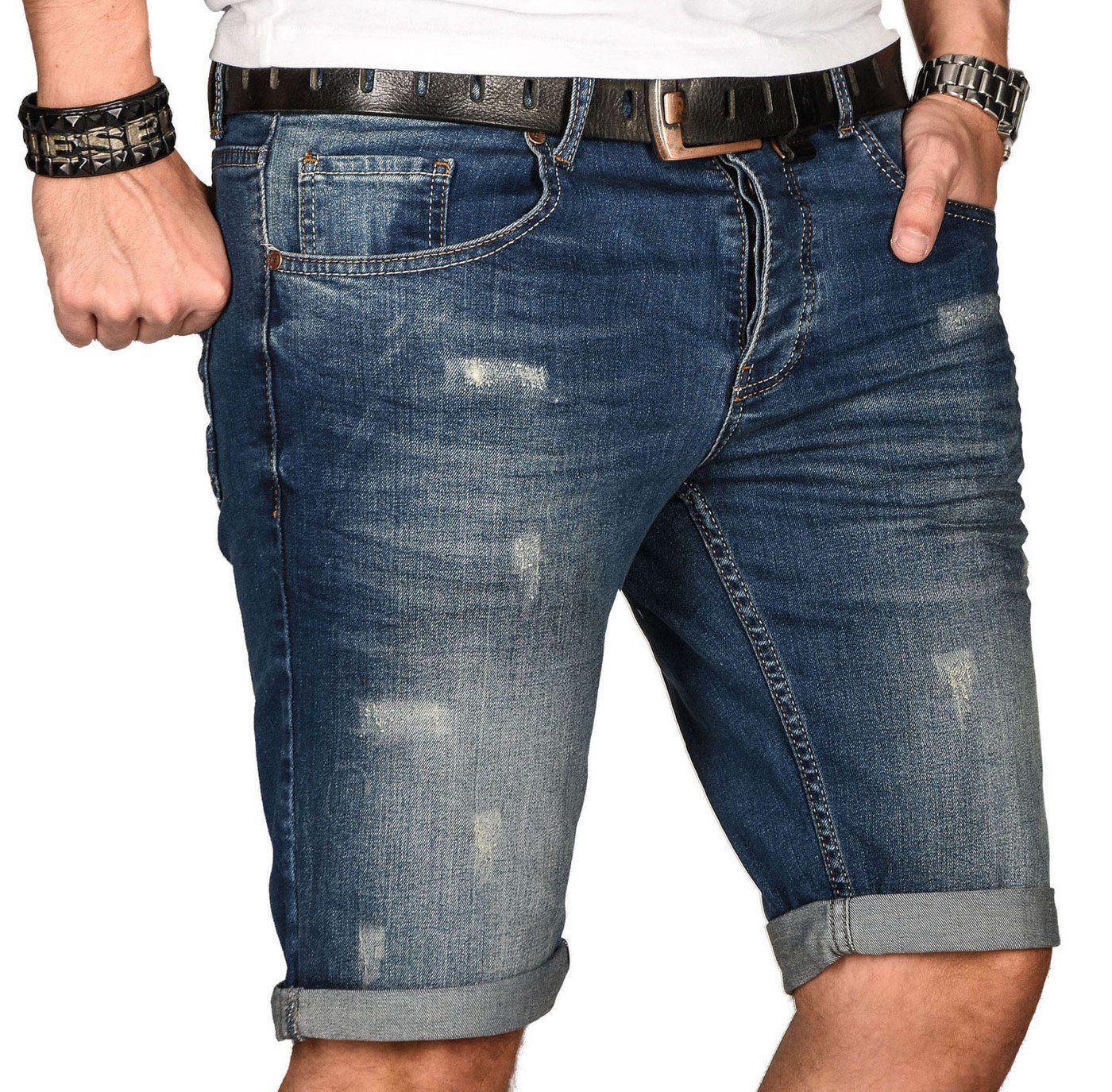 Alessandro Salvarini Shorts ASCesare Stretch mit günstig online kaufen