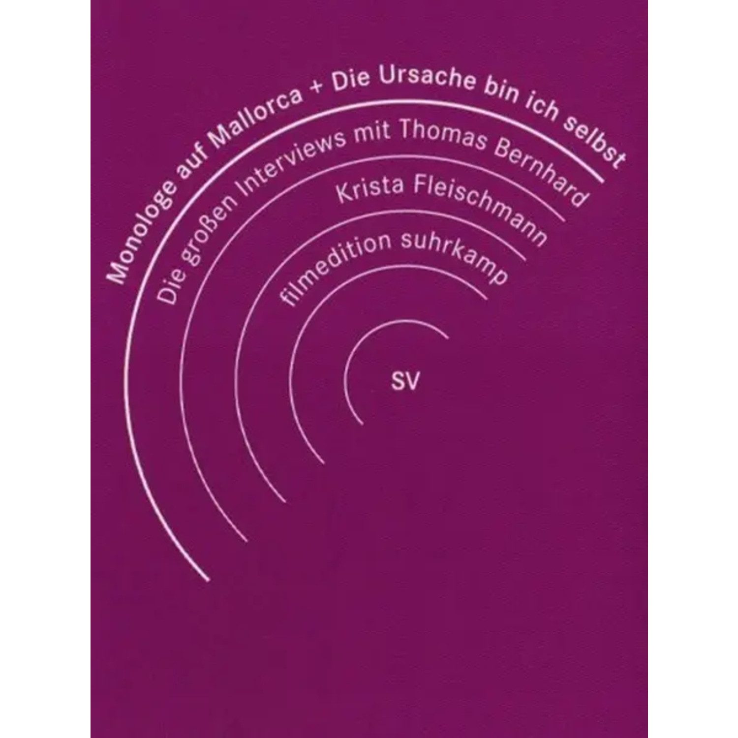 Suhrkamp Verlag DVD Monologe auf Mallorca & Die Ursache bin ich