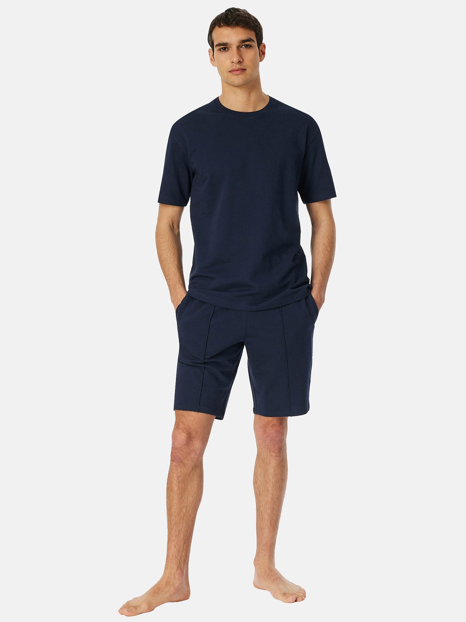 Schiesser Pyjamaoberteil Mix Relax schlaf-oberteil nachthemd sleepshirt günstig online kaufen