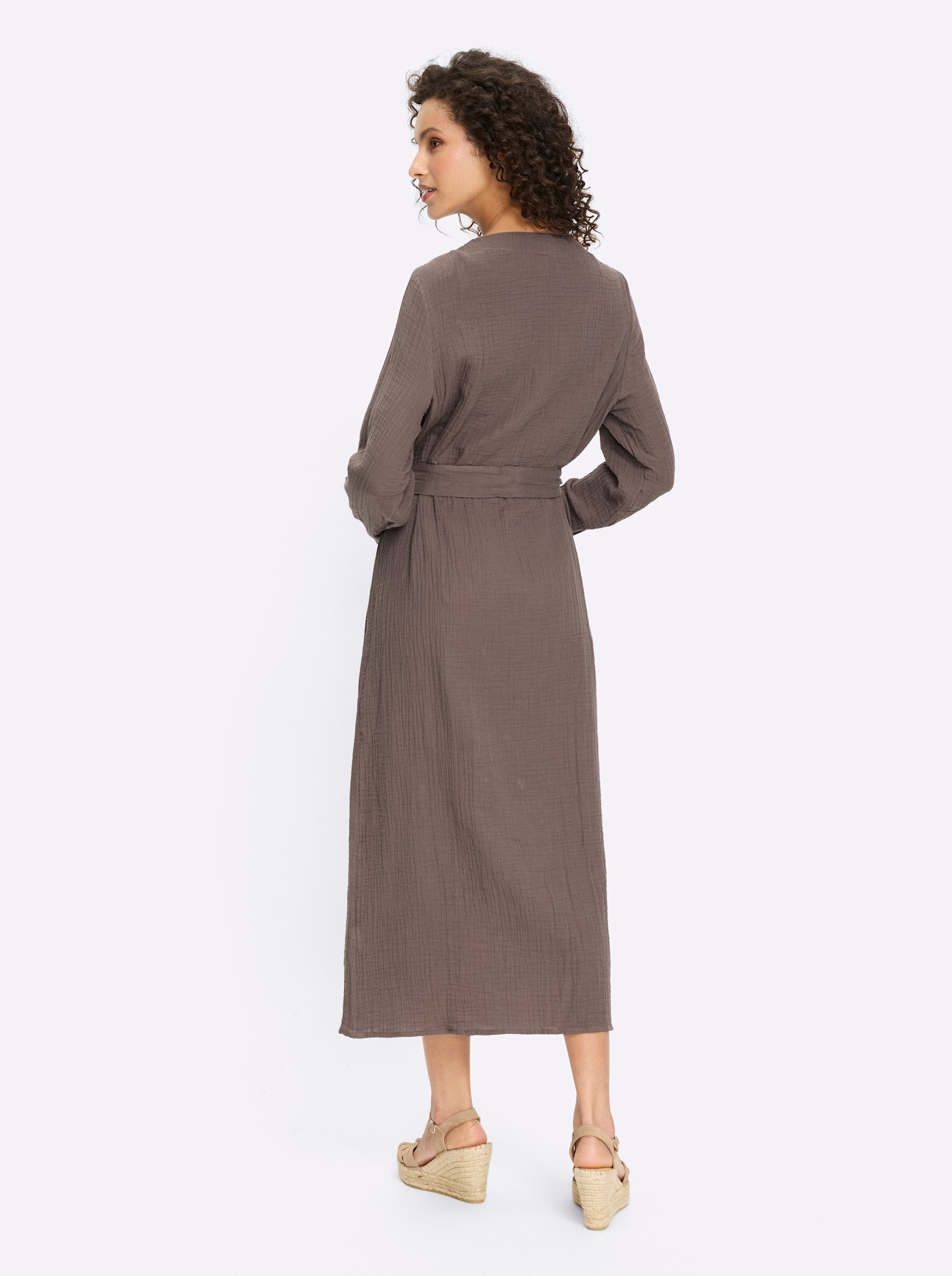 heine Etuikleid Kleid Langarm