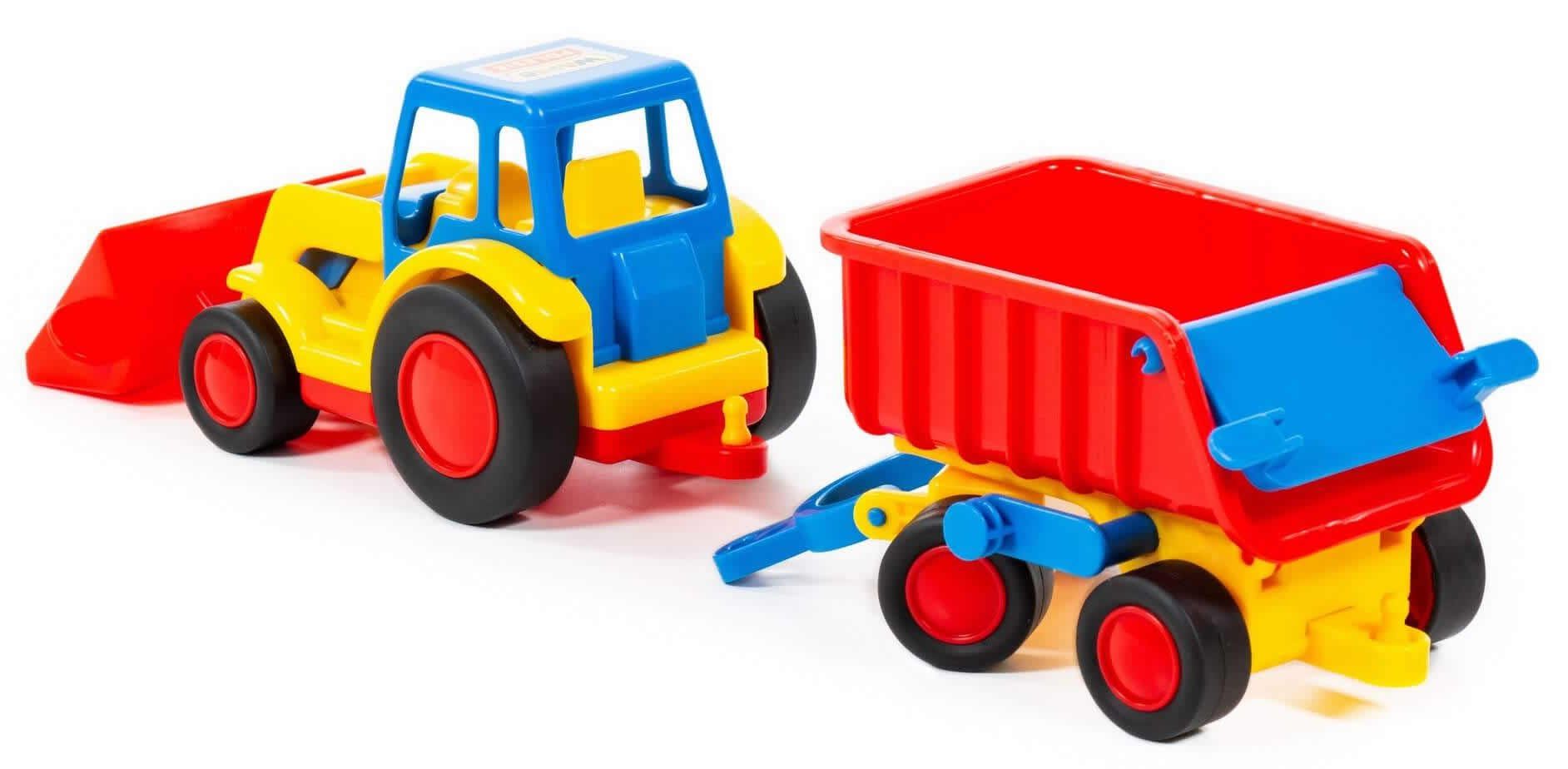 WADER QUALITY TOYS Spielzeug-Traktor Basics Traktor günstig online kaufen
