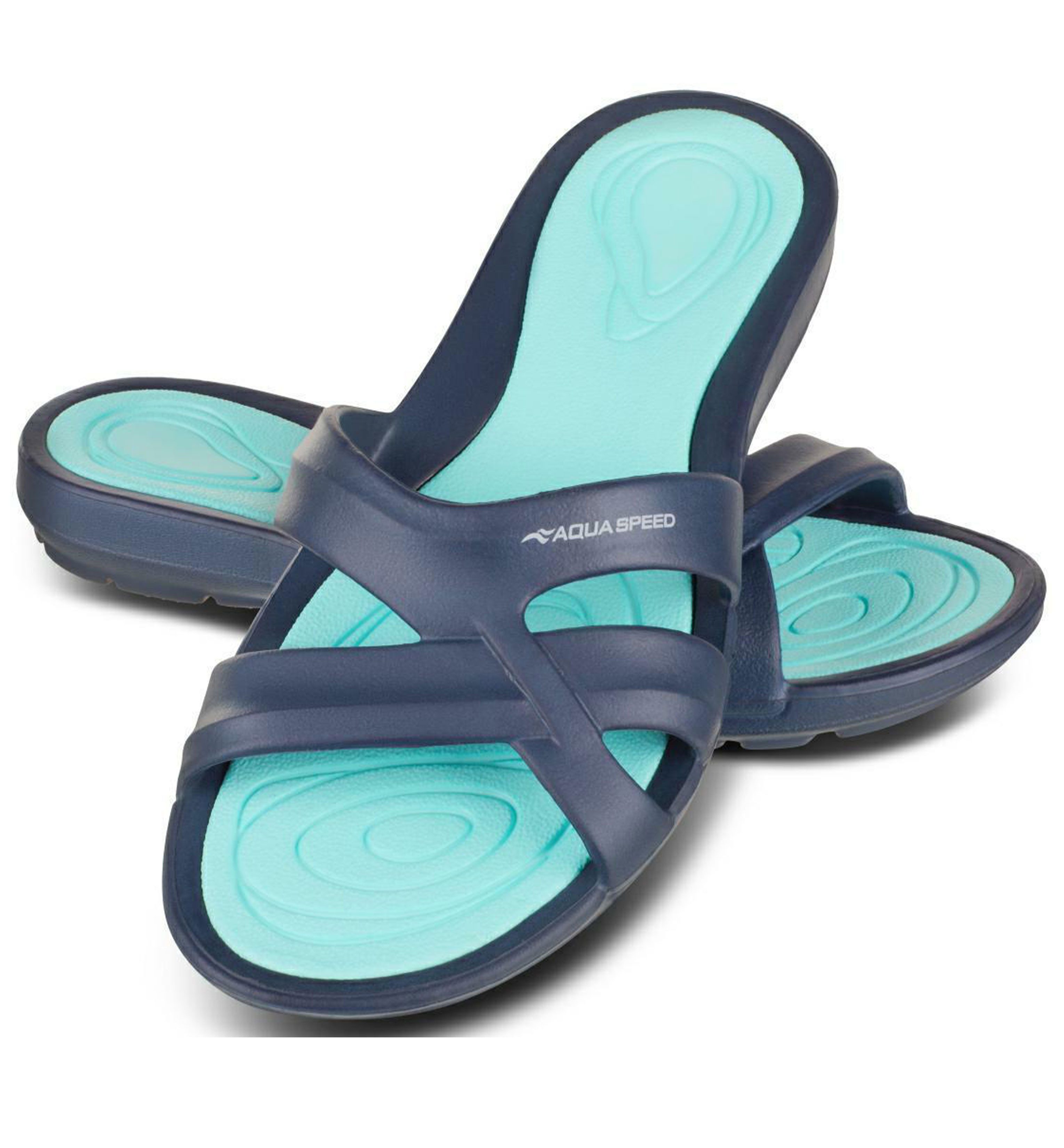 Aqua Speed Wellness-Slipper für Sauna & Hotel – Leicht & bequem Gr. 40 Badepantolette (Praktisches Spa-Modell für Frauen – Mit Tuch & EVA-Sohle) Angenehme Fußauflage – Sauber, weich & unkompliziert