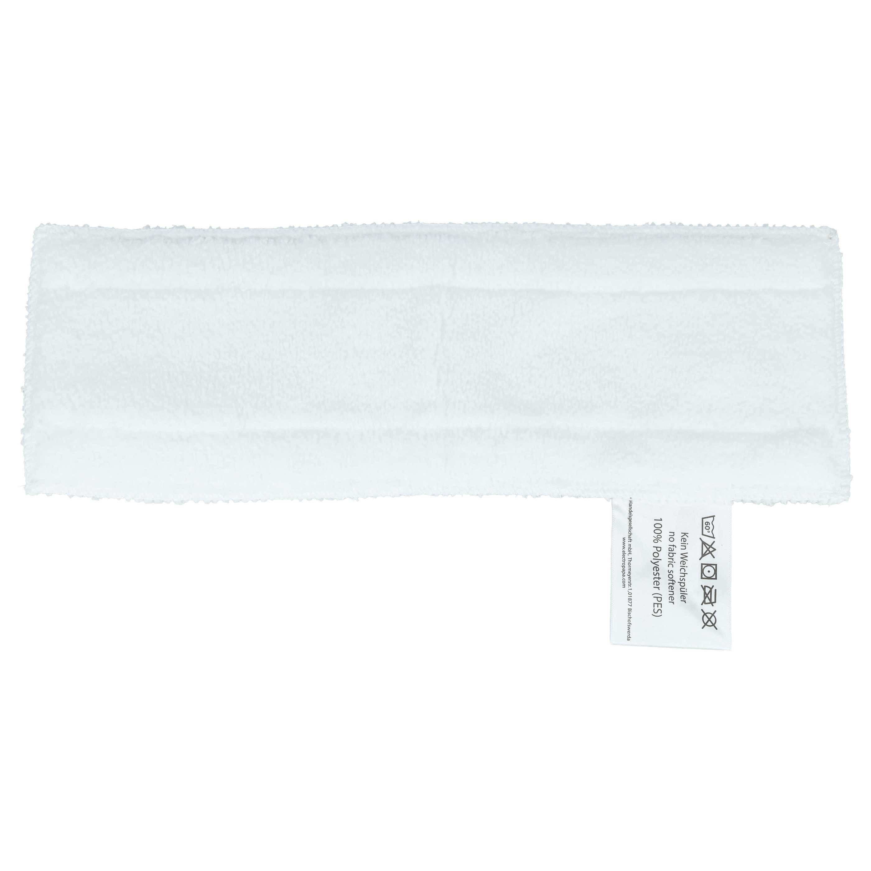 vhbw passend für Kärcher SC 2 Upright Easyfix, SC 2 EasyFix Premium Dampfre Wischbezug (Mikrofaser, Ersatzbezug zur Befestigung an Ihrem Dampfreiniger) – Bild 3 von 5