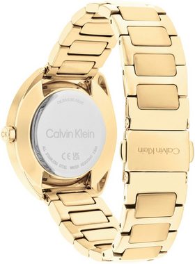 Calvin Klein Quarzuhr TIMELESS, 25200276, Armbanduhr, Damenuhr, Mineralglas, IP-Beschichtung