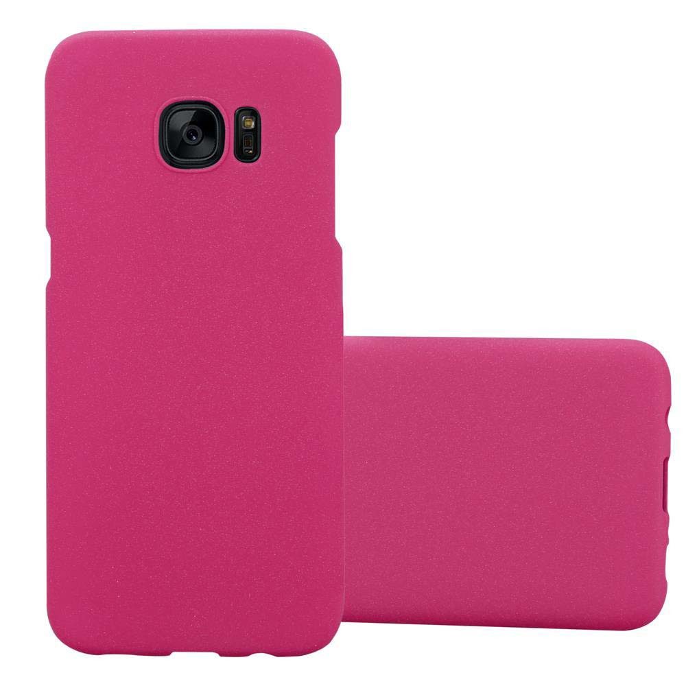 Cadorabo Handyhülle für Samsung Galaxy S7 EDGE Hülle Samsung Galaxy S7 EDGE, Handy Schutzhülle - Hülle - Robustes Hard Cover Back Case Bumper