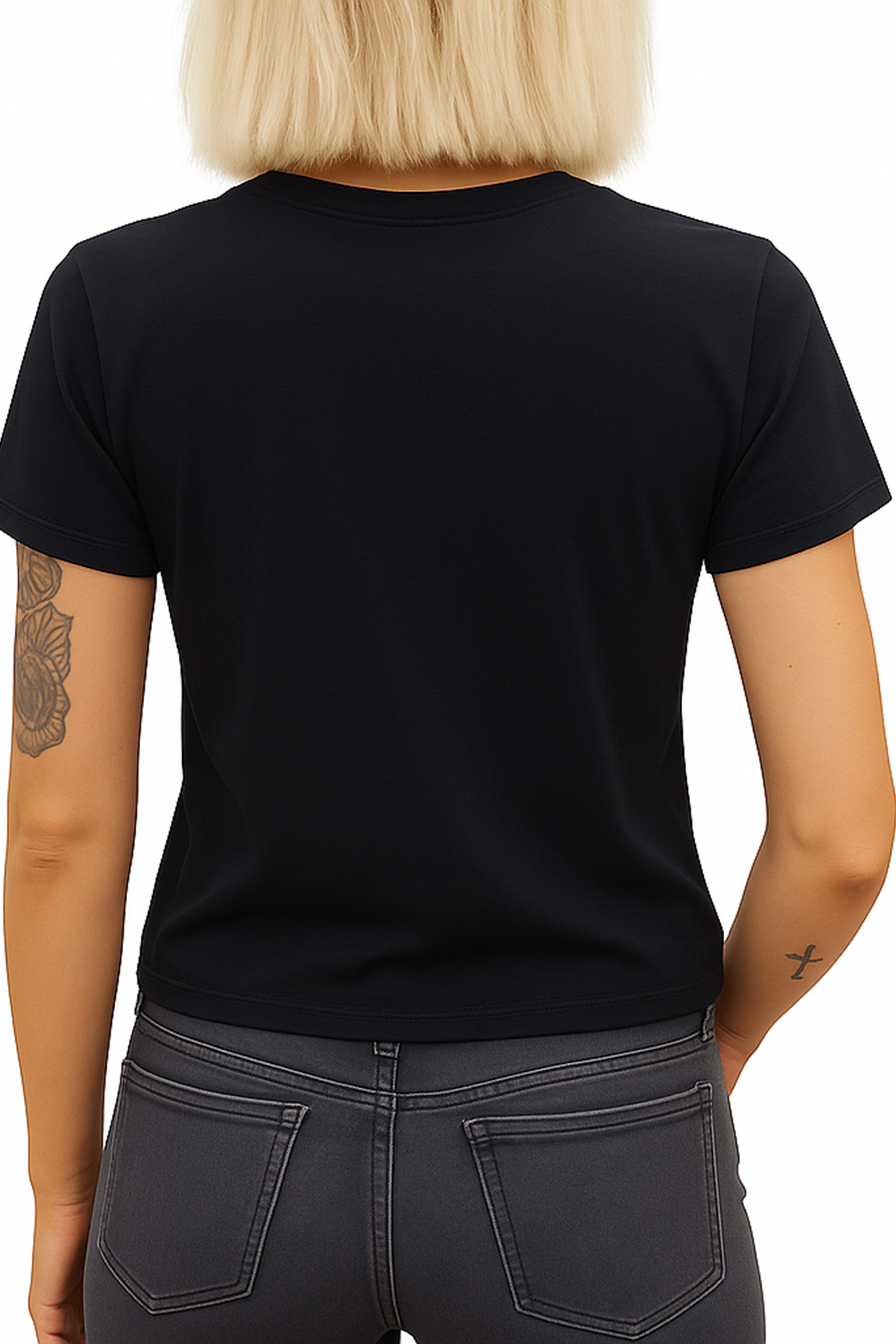 Banco T-Shirt Damen Shirt Rundhals Classic Top Sommer Basic Uni aus 100% Baumwolle – Bild 2 von 3