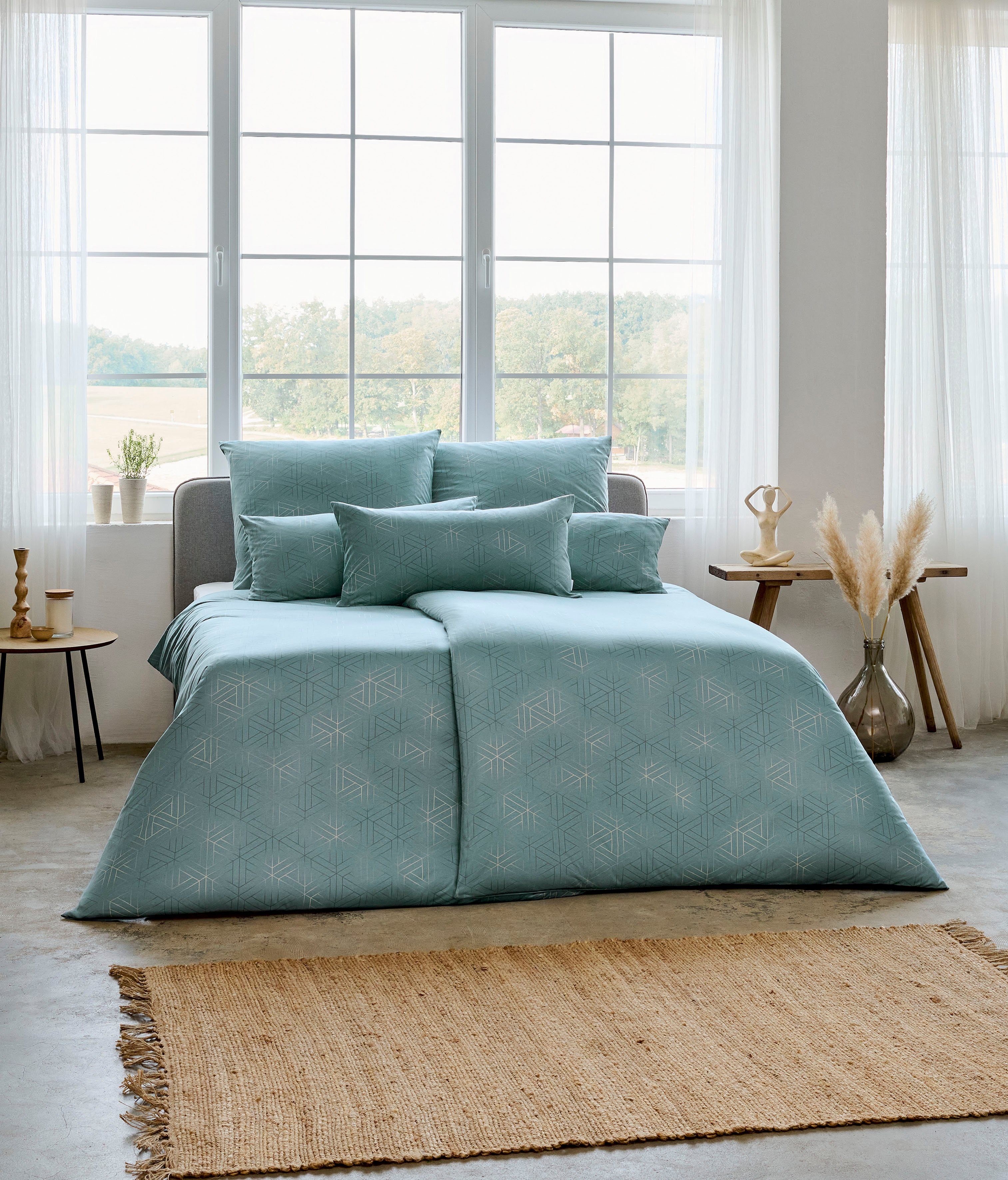 Estella Bettwäsche PIPPA, Mako-Interlock-Jersey, 2 teilig, ABSOLUT BÜGELFREI