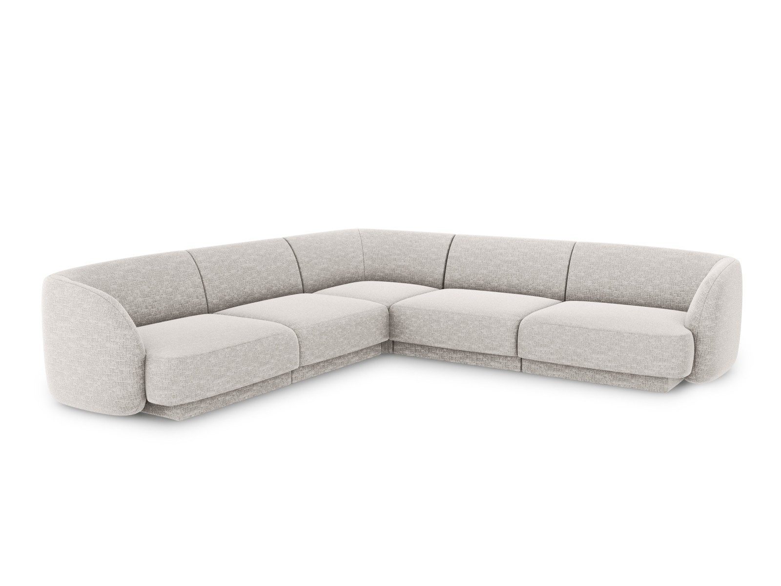 Micadoni Ecksofa Miley, 5-Sitzer Symmetrisch günstig online kaufen