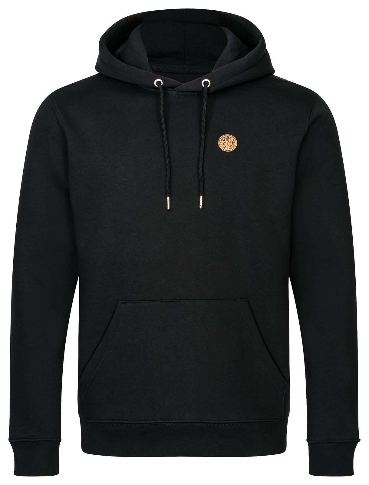 Gradnetz Kapuzenpullover basic leather unisex Biobaumwolle günstig online kaufen